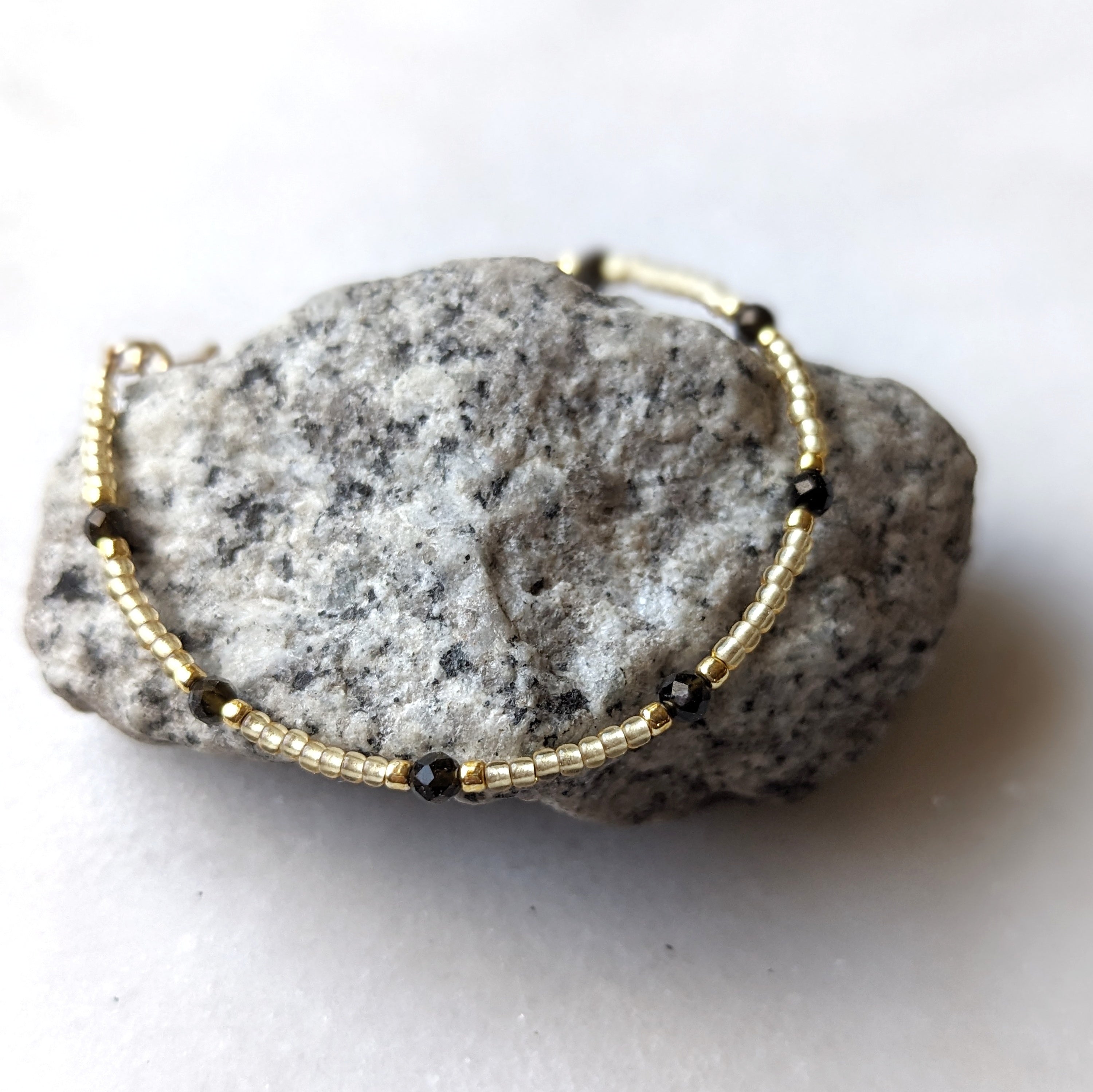 Golden Obsidian Grounding Bracelet