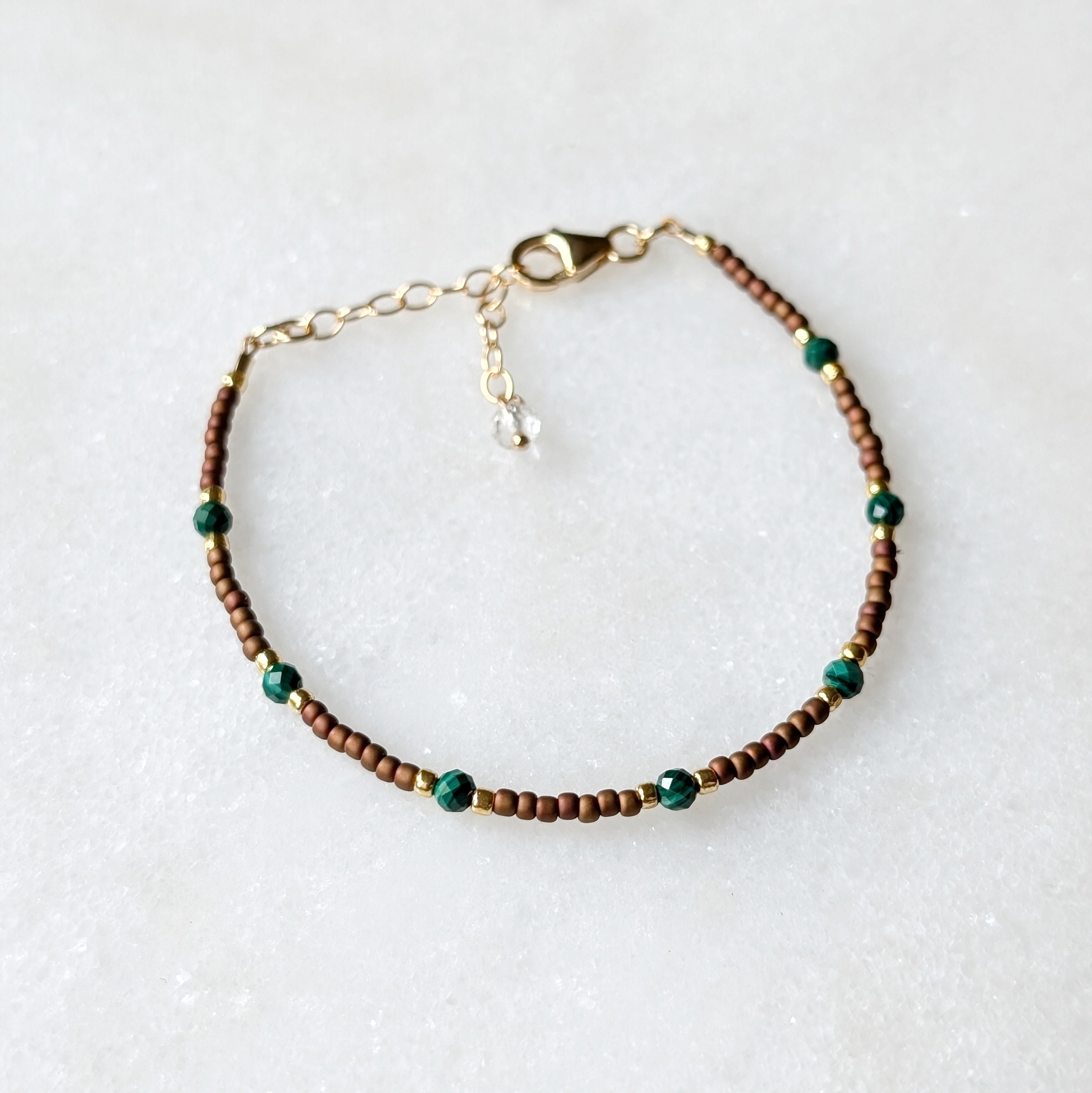 Malachite Transformation & Growth Bracelet