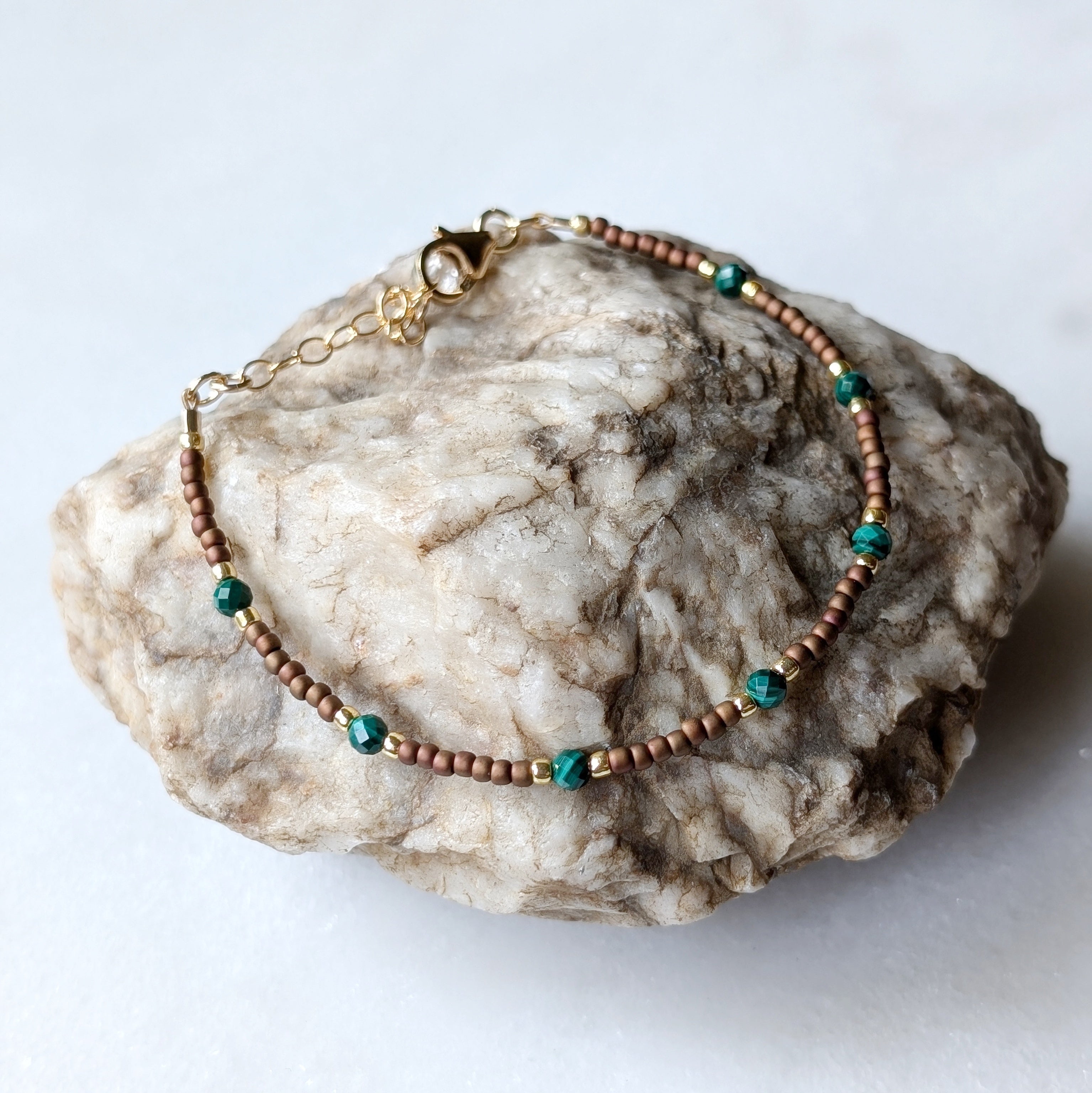 Malachite Transformation & Growth Bracelet