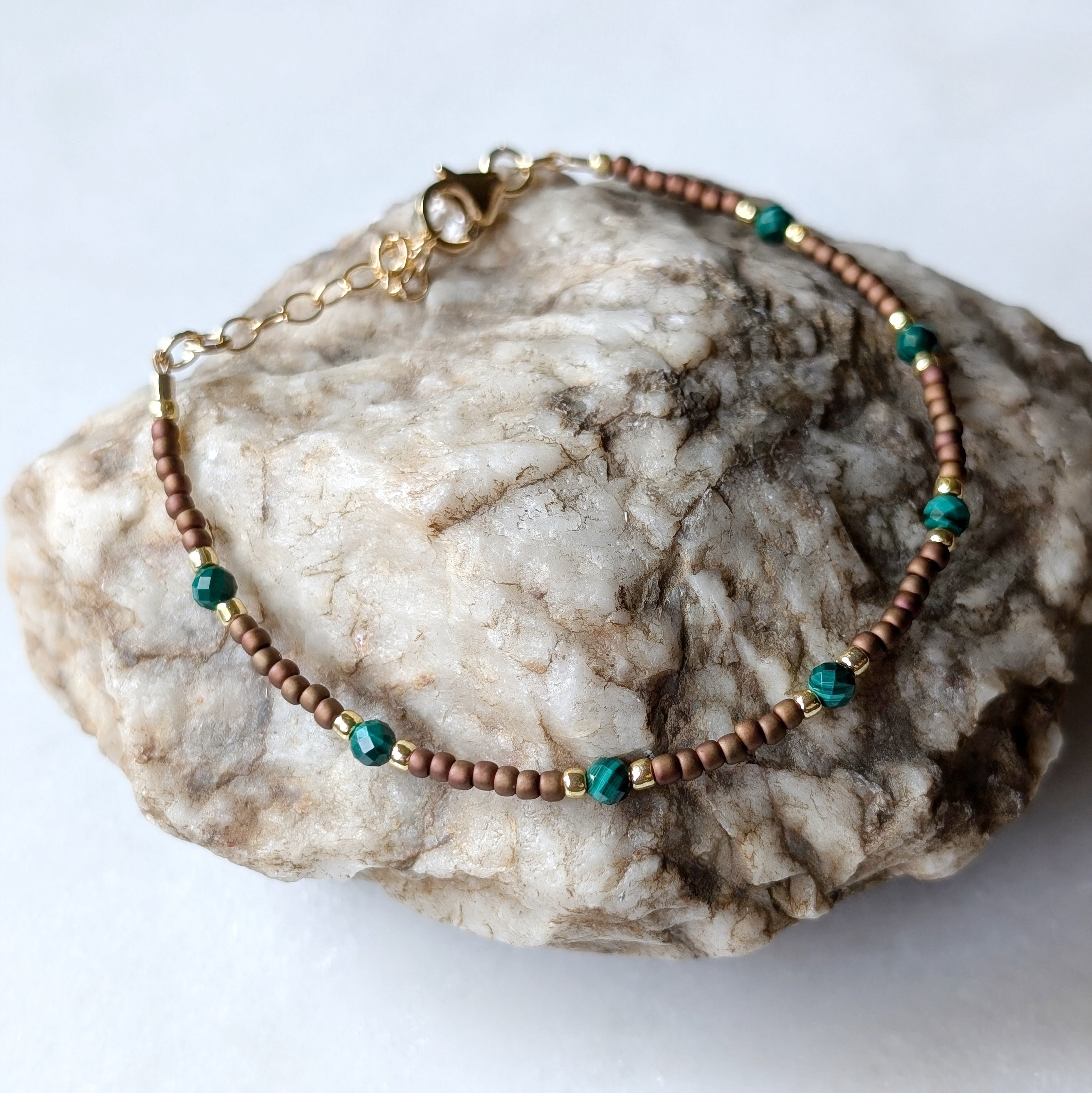 Malachite Transformation & Growth Bracelet