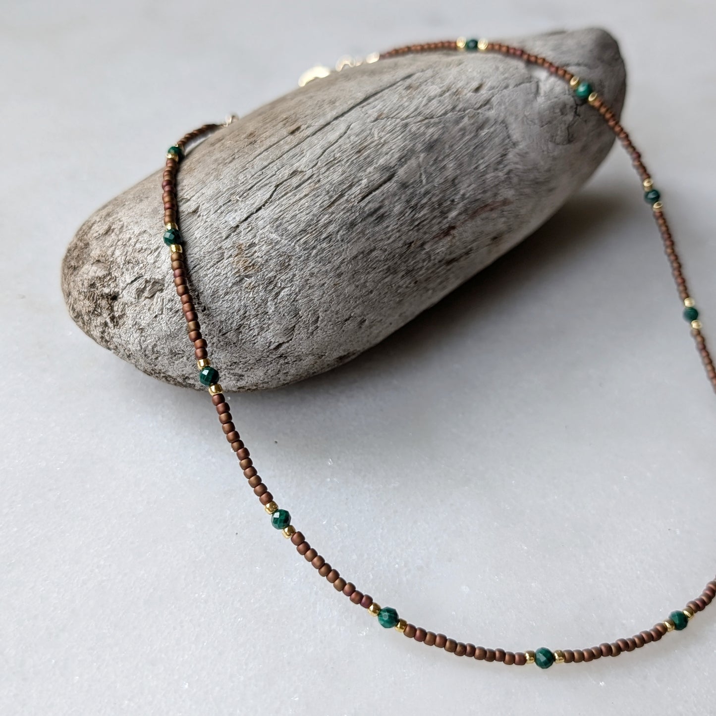 Malachite Transformation & Growth Necklace