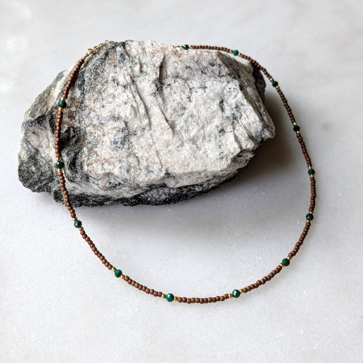 Malachite Transformation & Growth Necklace