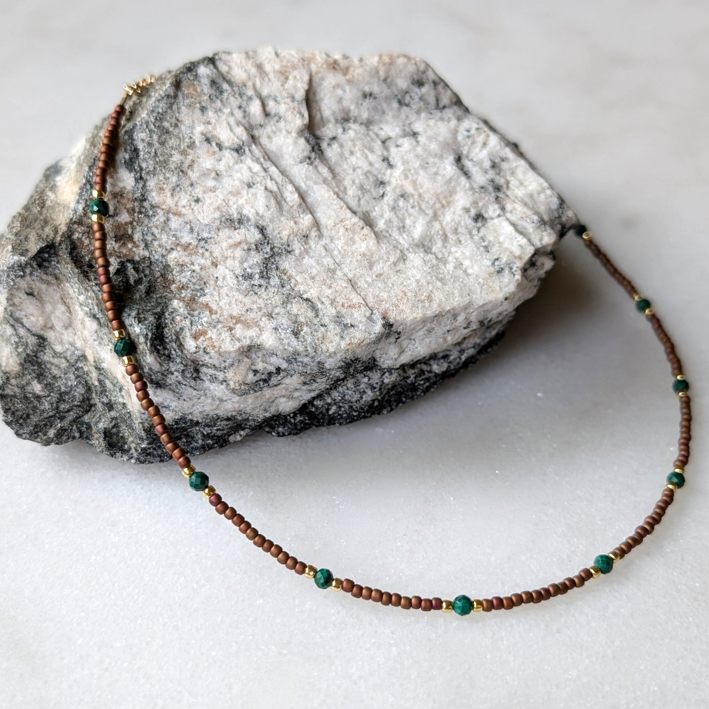 Malachite Transformation & Growth Necklace