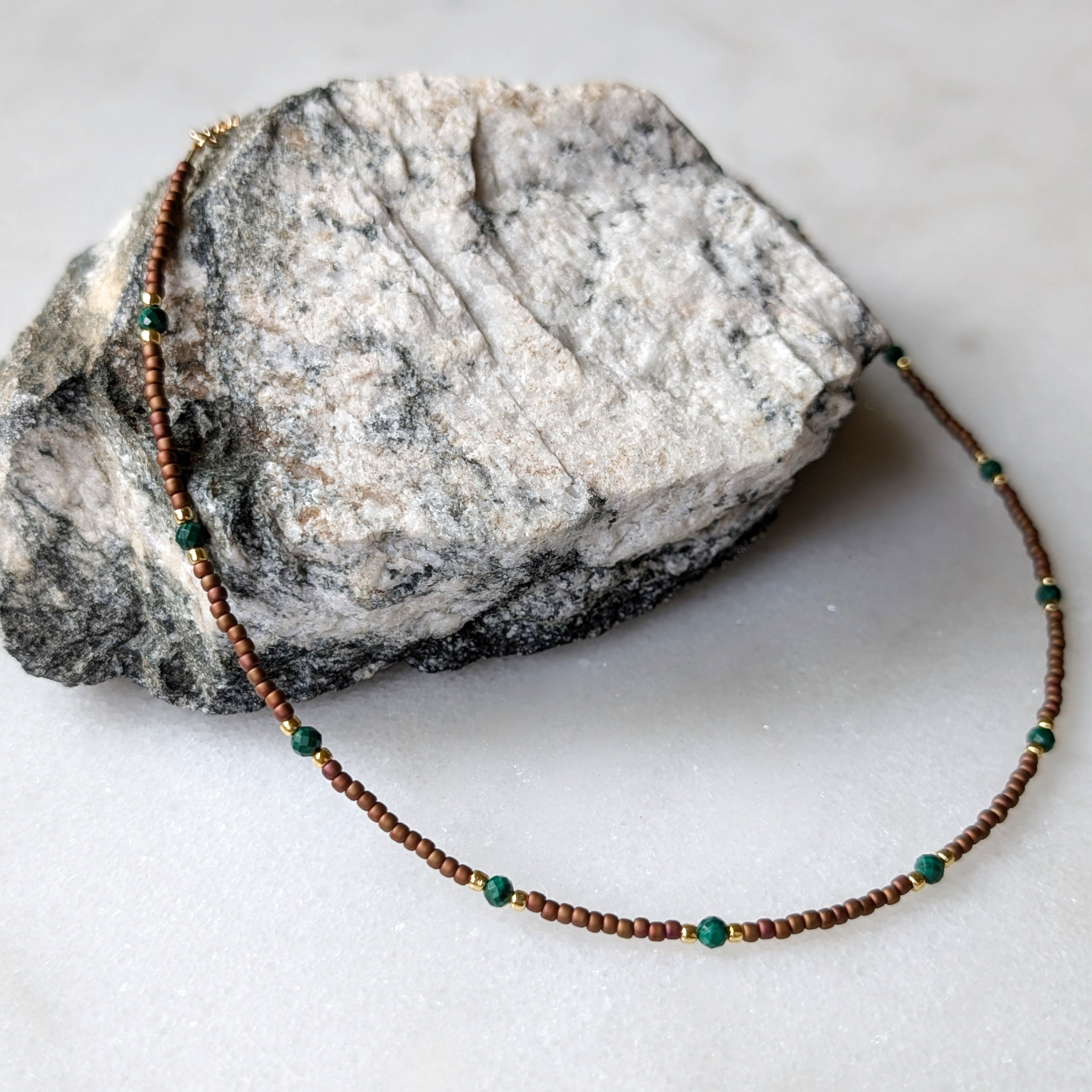 Malachite Transformation & Growth Necklace