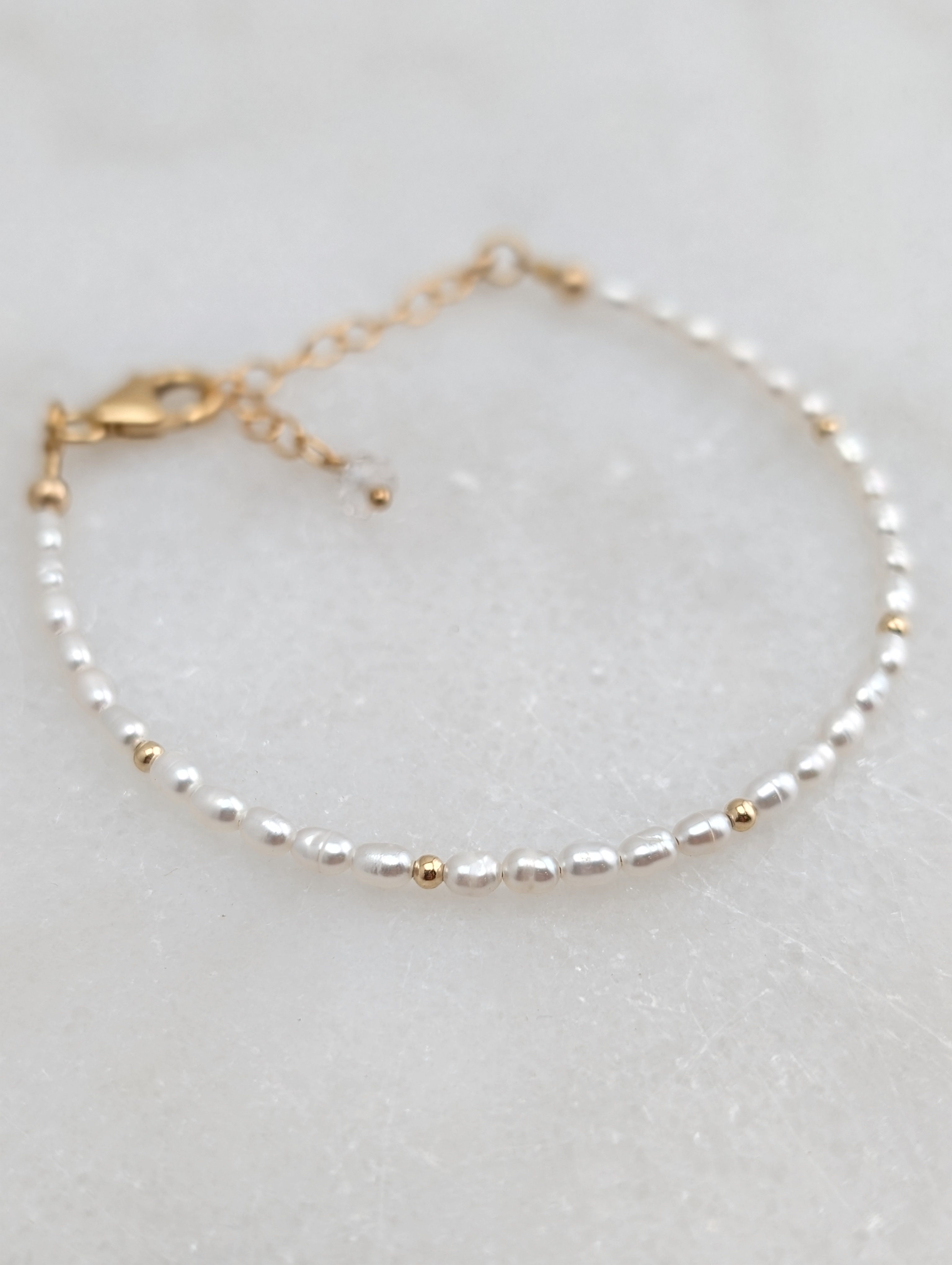 Freshwater Rice Pearl Luxe Bracelet