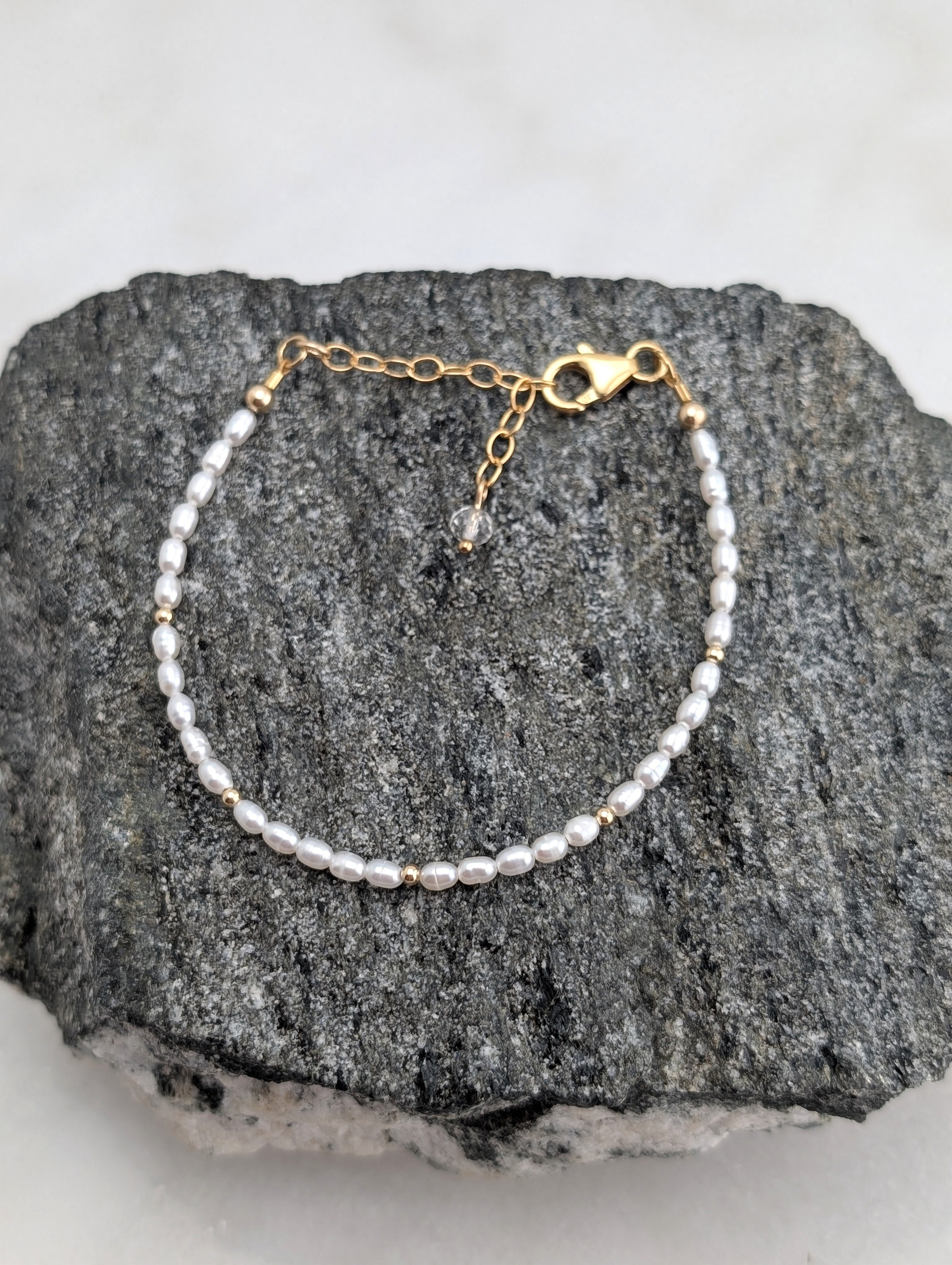 Freshwater Rice Pearl Luxe Bracelet