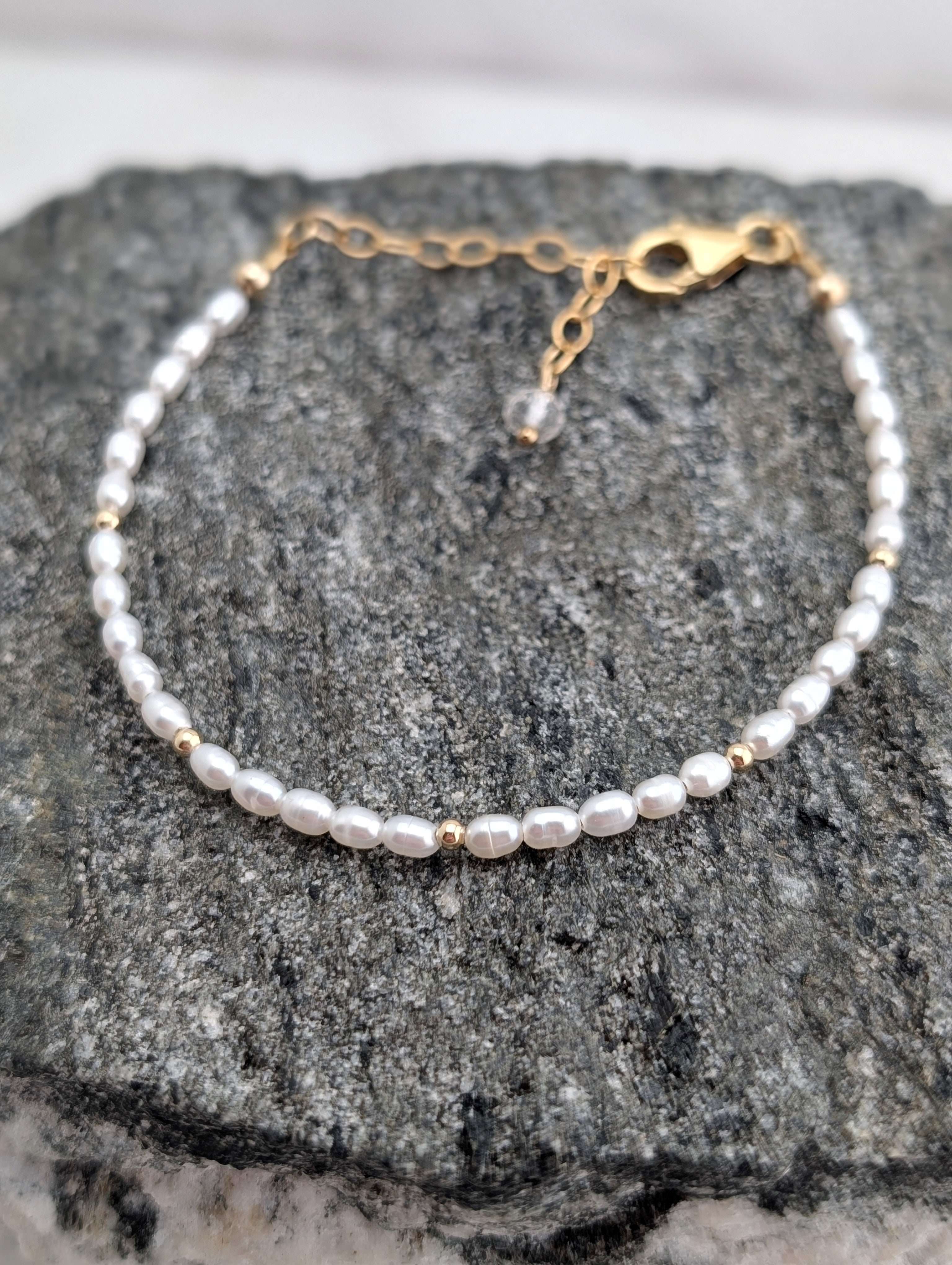 Freshwater Rice Pearl Luxe Bracelet