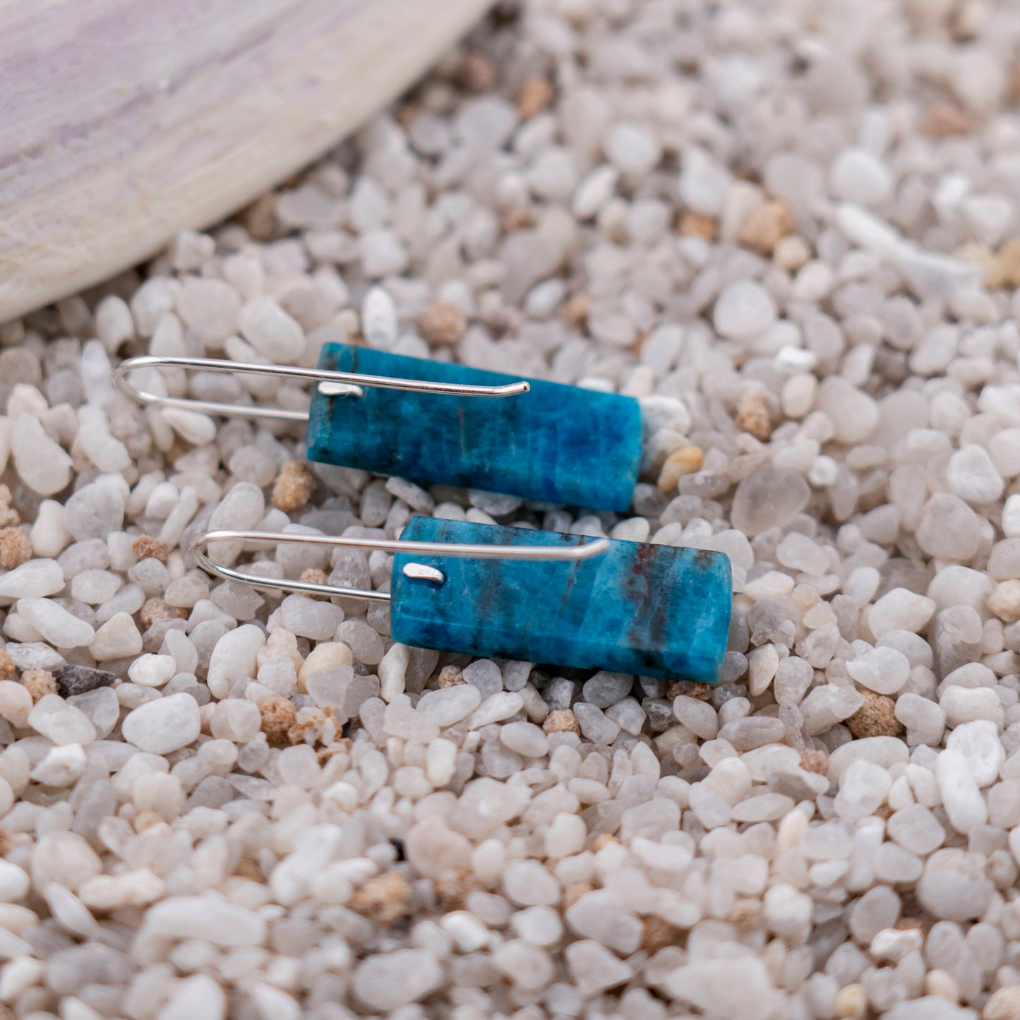 Blue Apatite Dangles