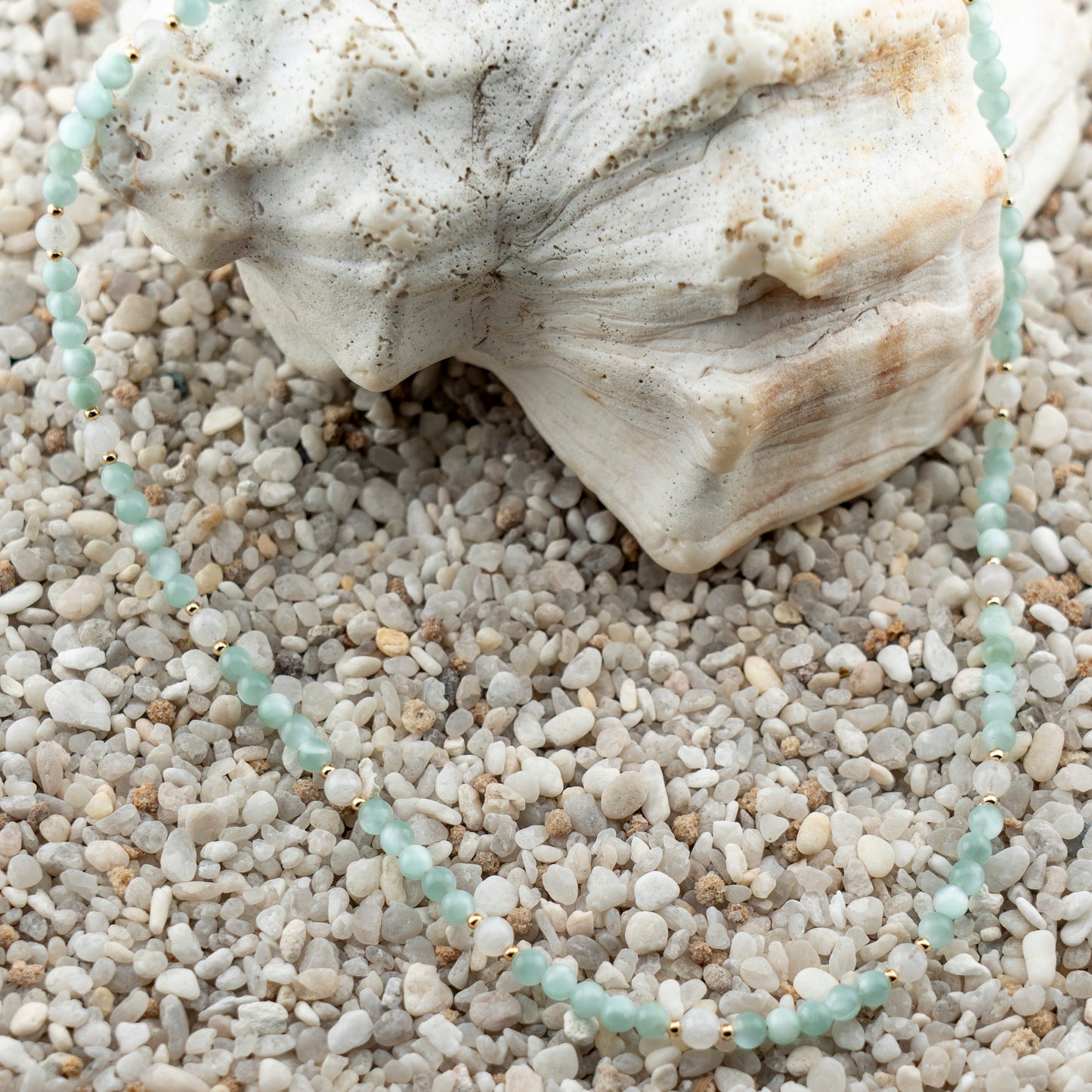 Green Moonstone Necklace