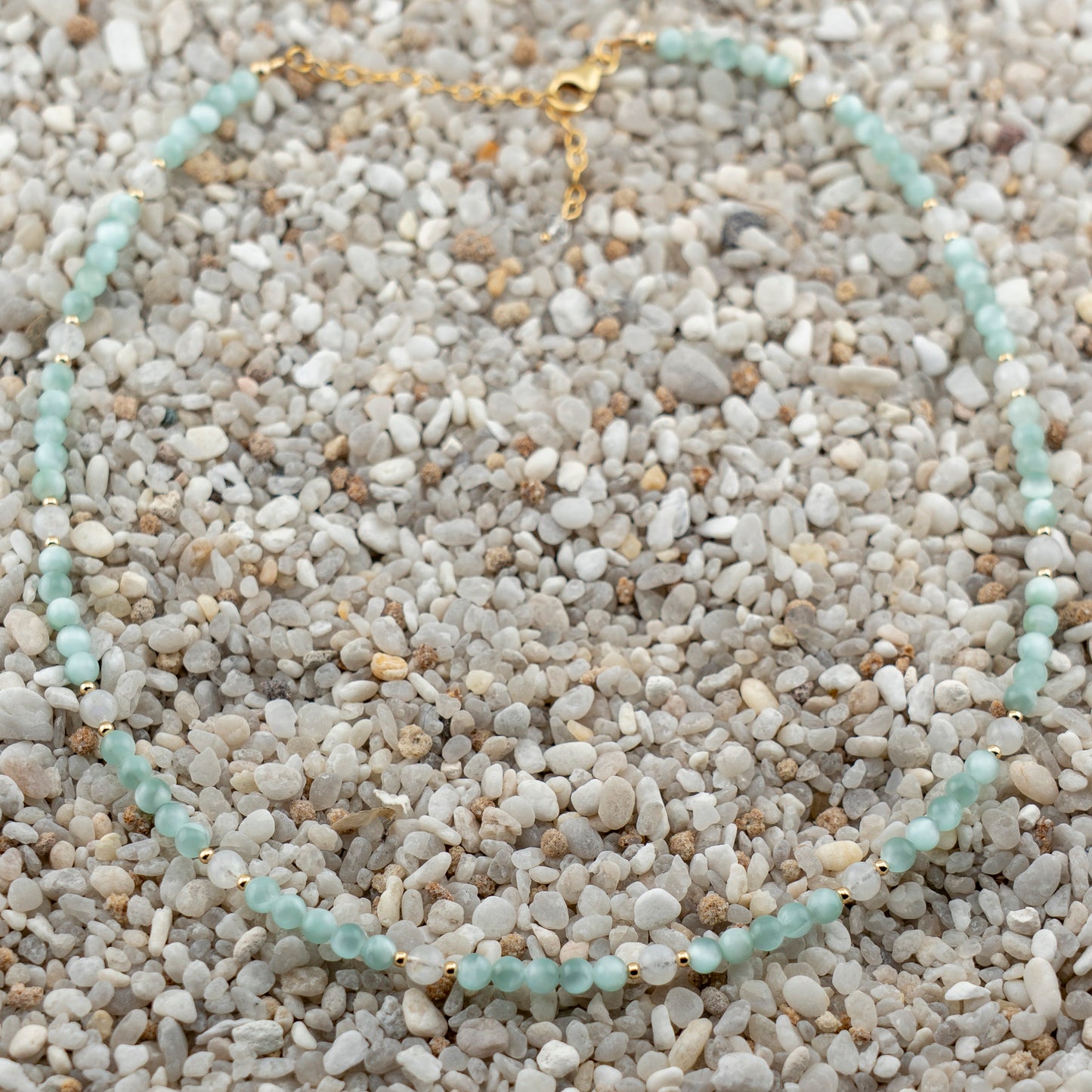 Green Moonstone Necklace