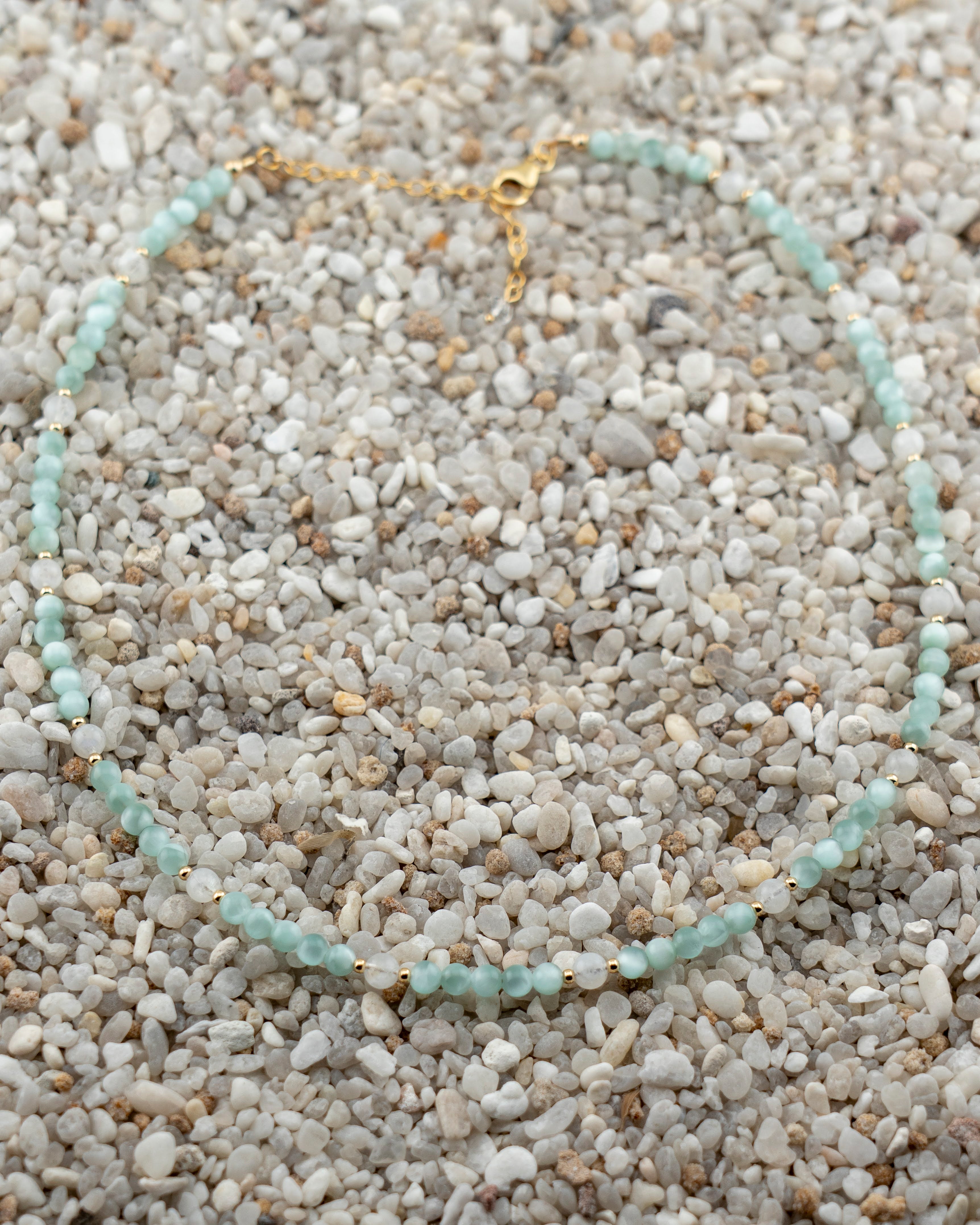 Green Moonstone Necklace