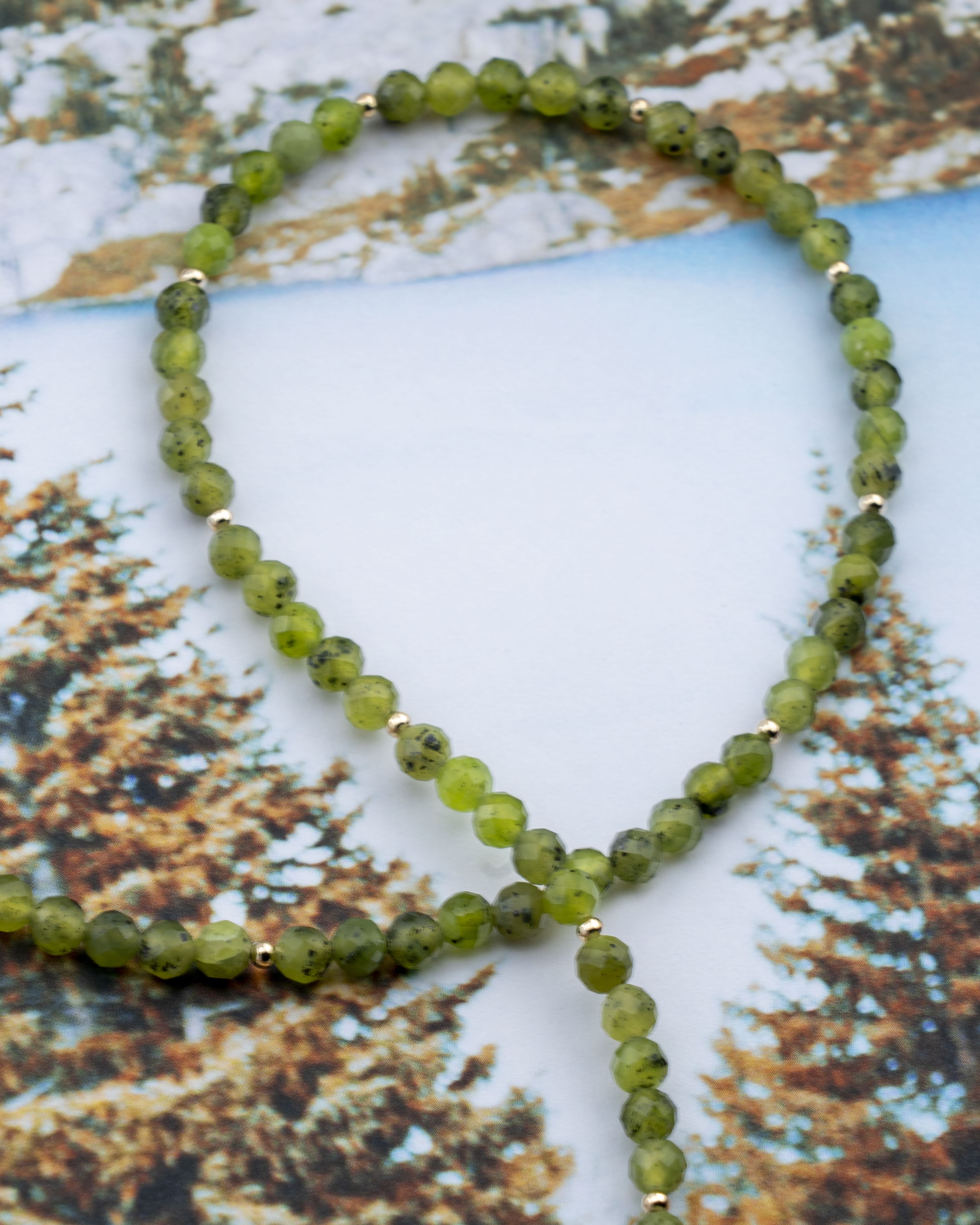 Lush Woodland Canadian Jade Necklace
