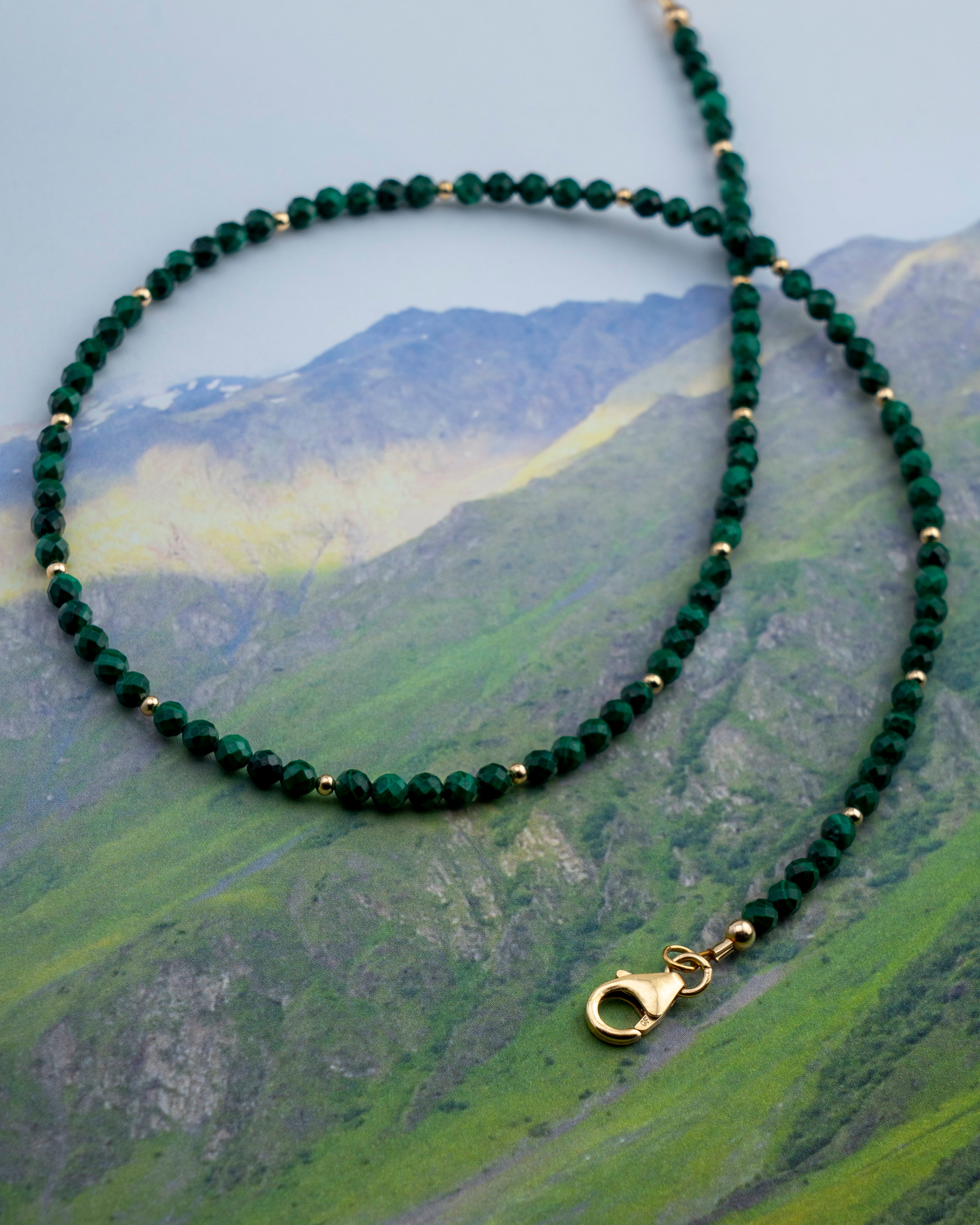 Old Growth Malachite Necklace