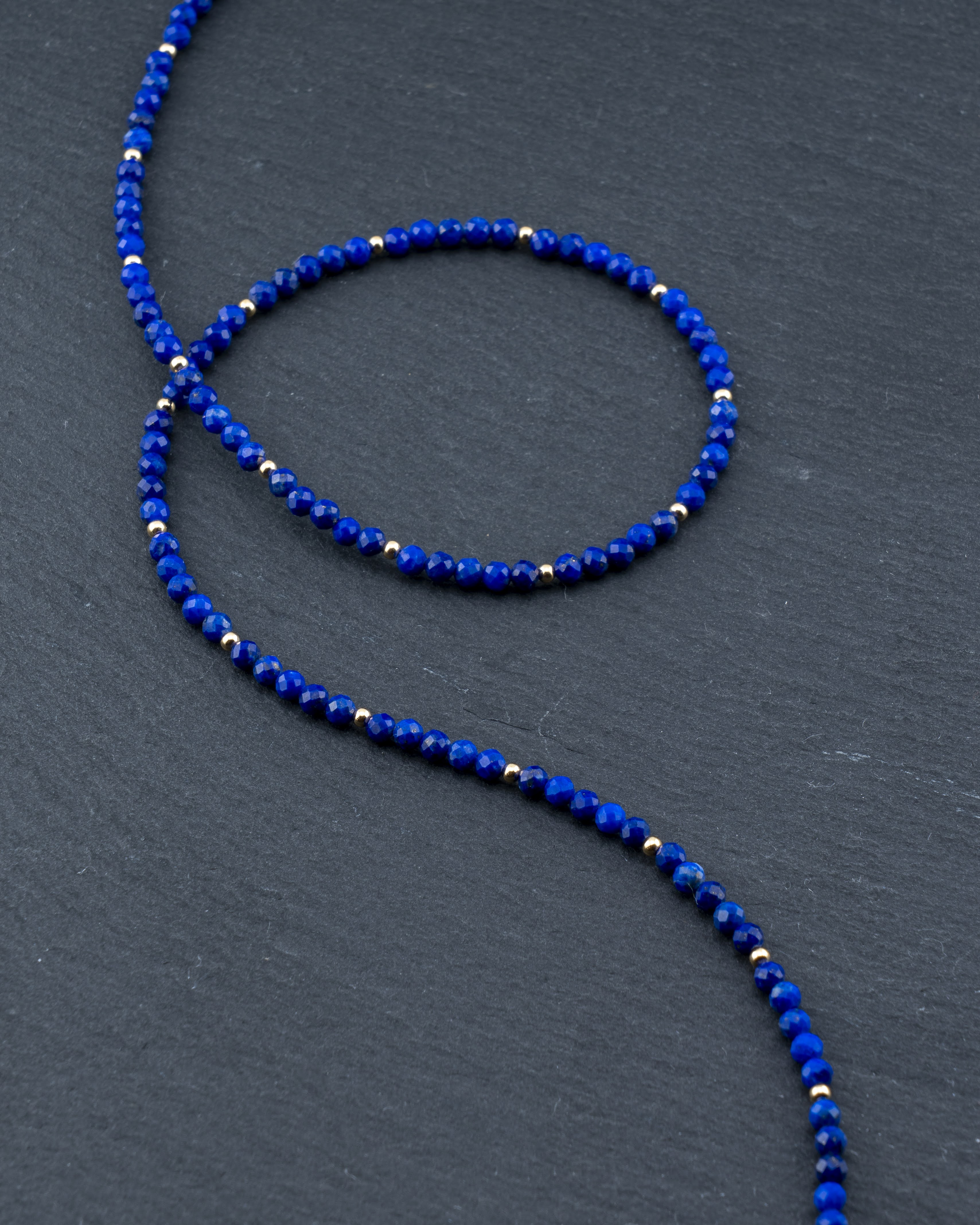 Oceanic Indigo Lapis Necklace