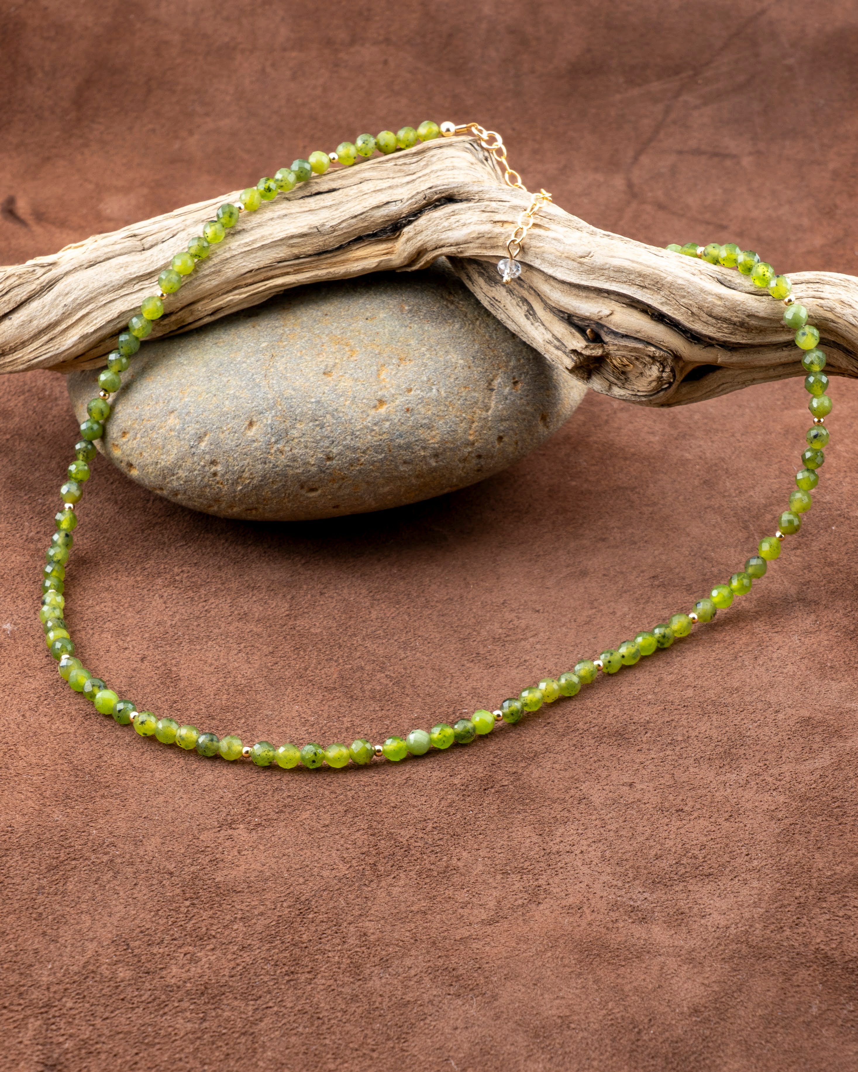 Lush Woodland Canadian Jade Necklace