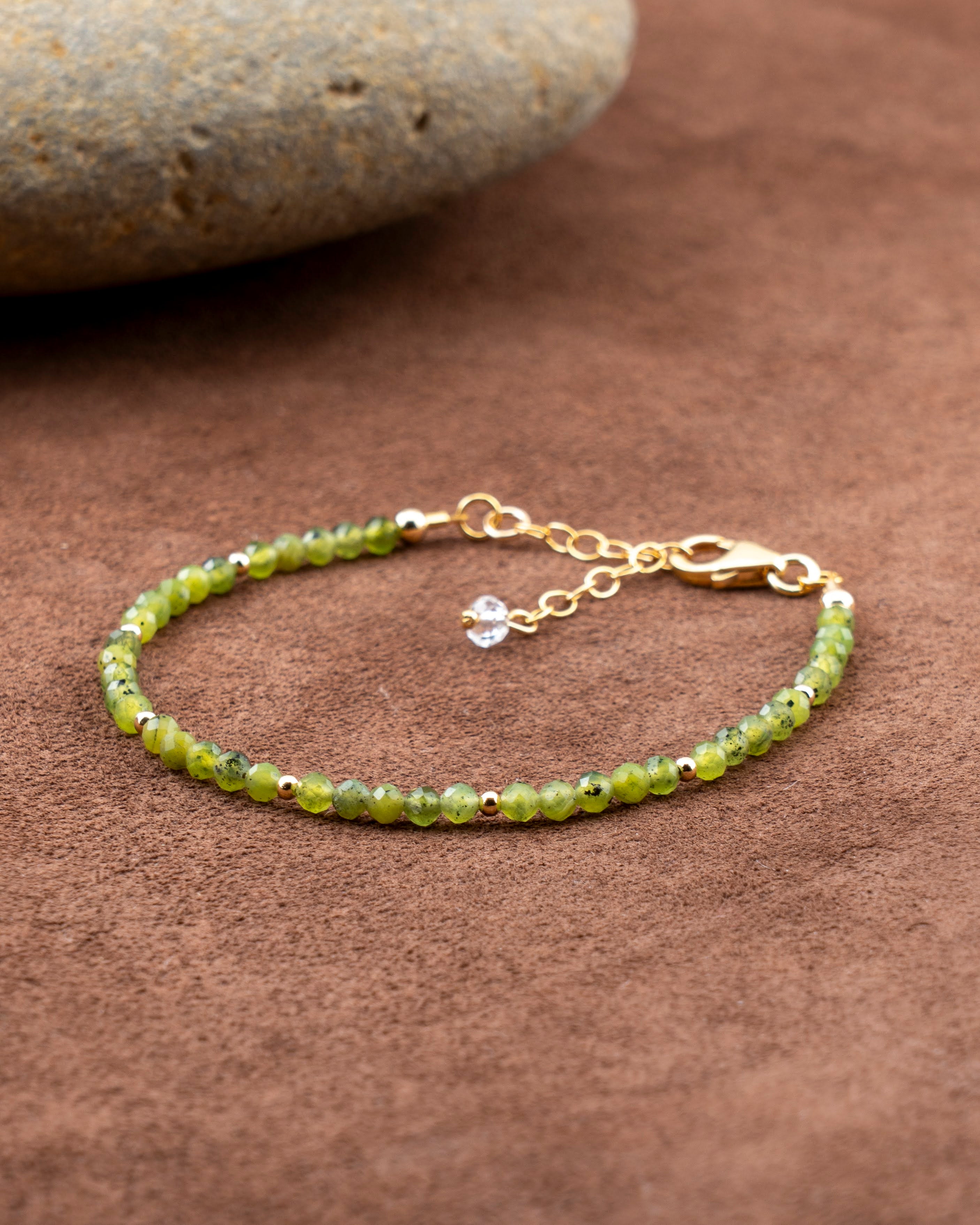 Lush Woodland Canadian Jade Bracelet