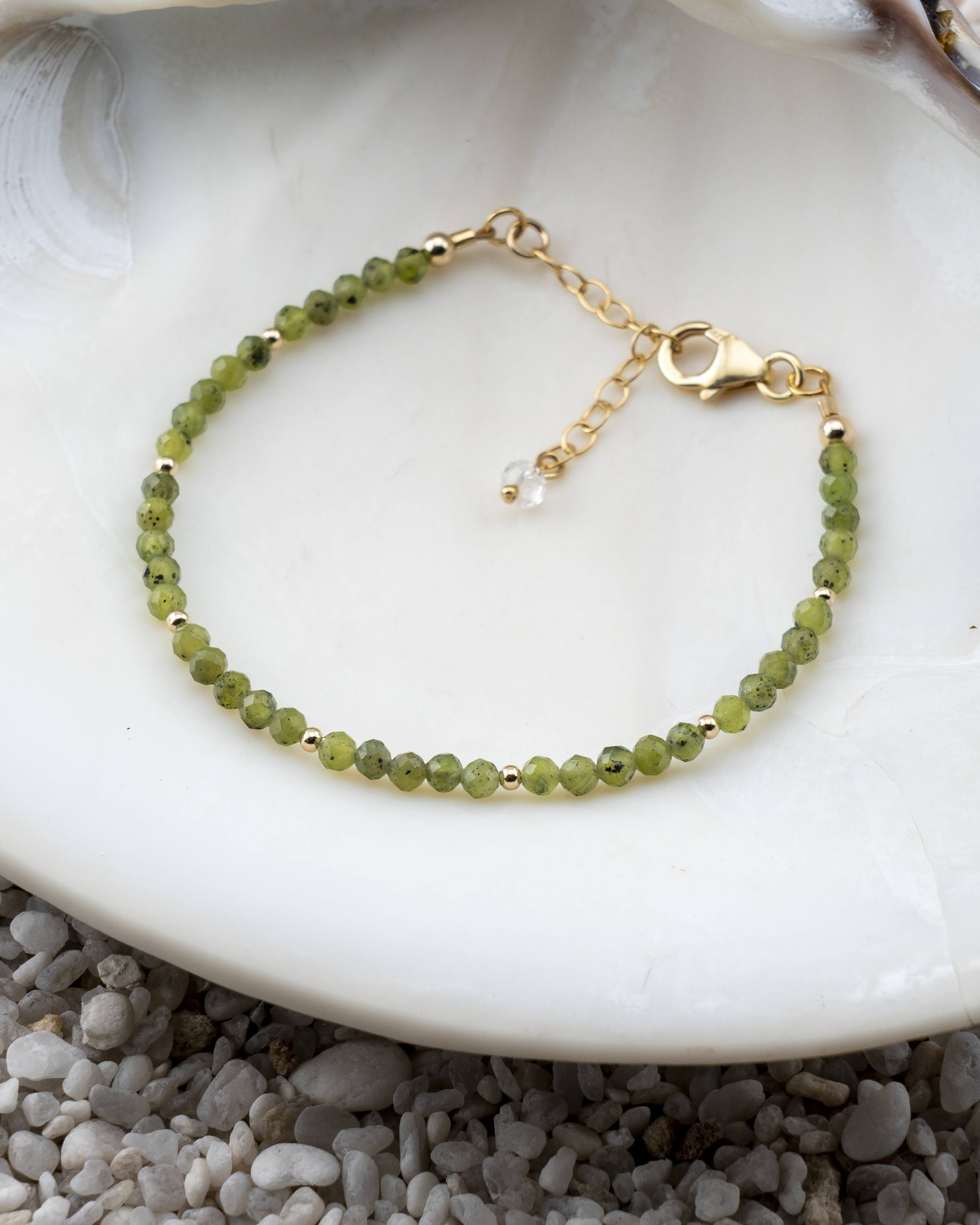 Lush Woodland Canadian Jade Bracelet