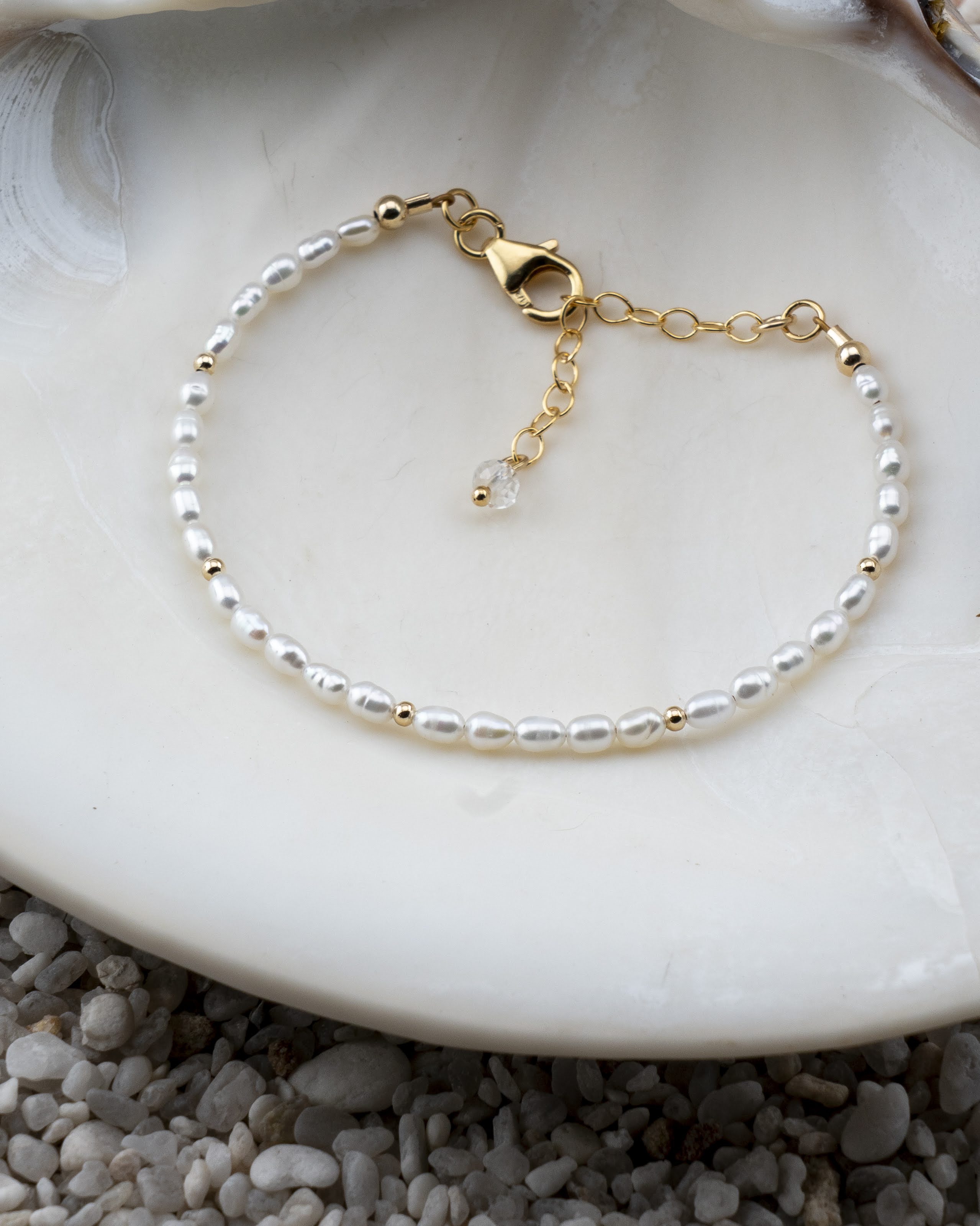 Morning Tide Freshwater Pearl Bracelet