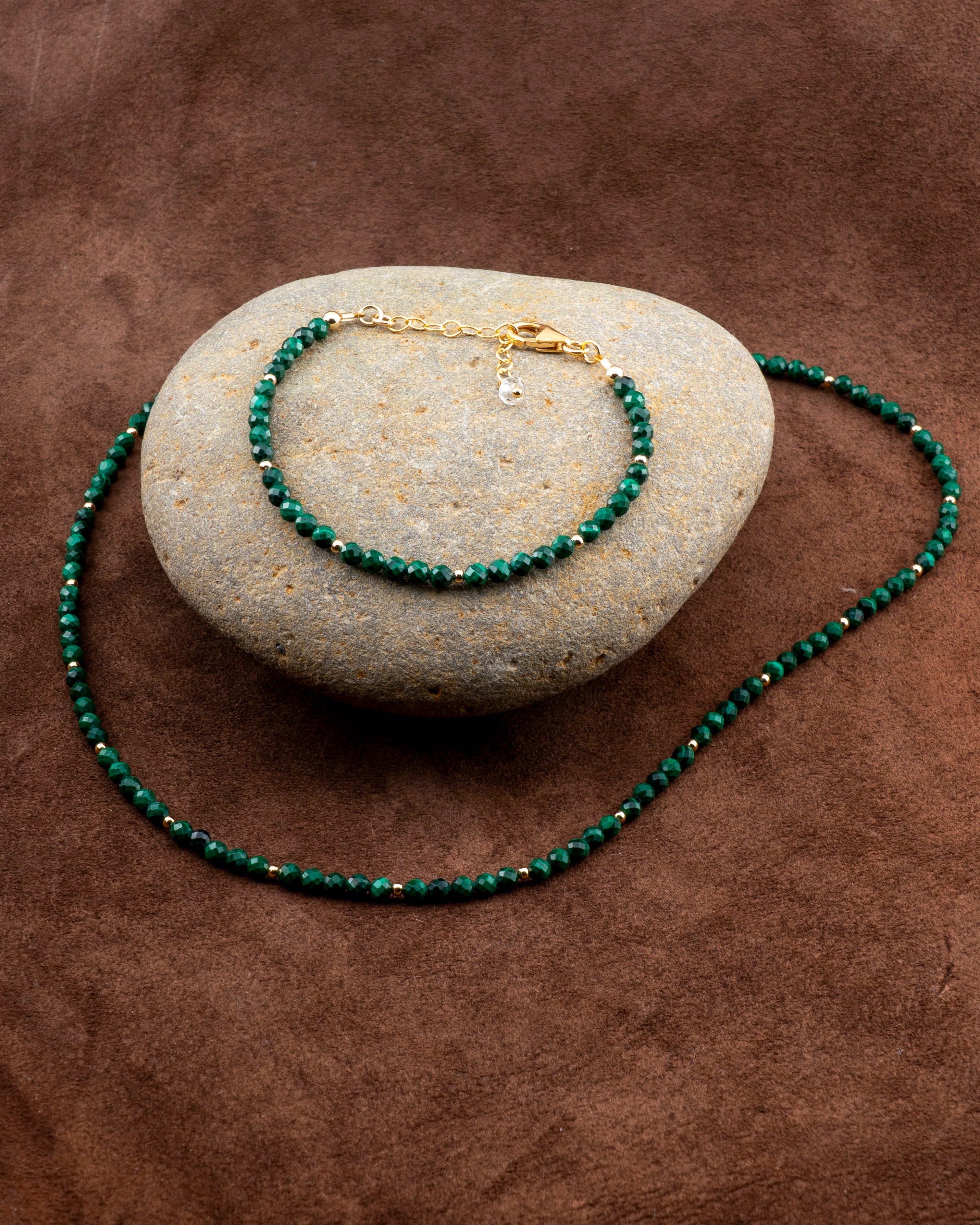 Old Growth Malachite Necklace