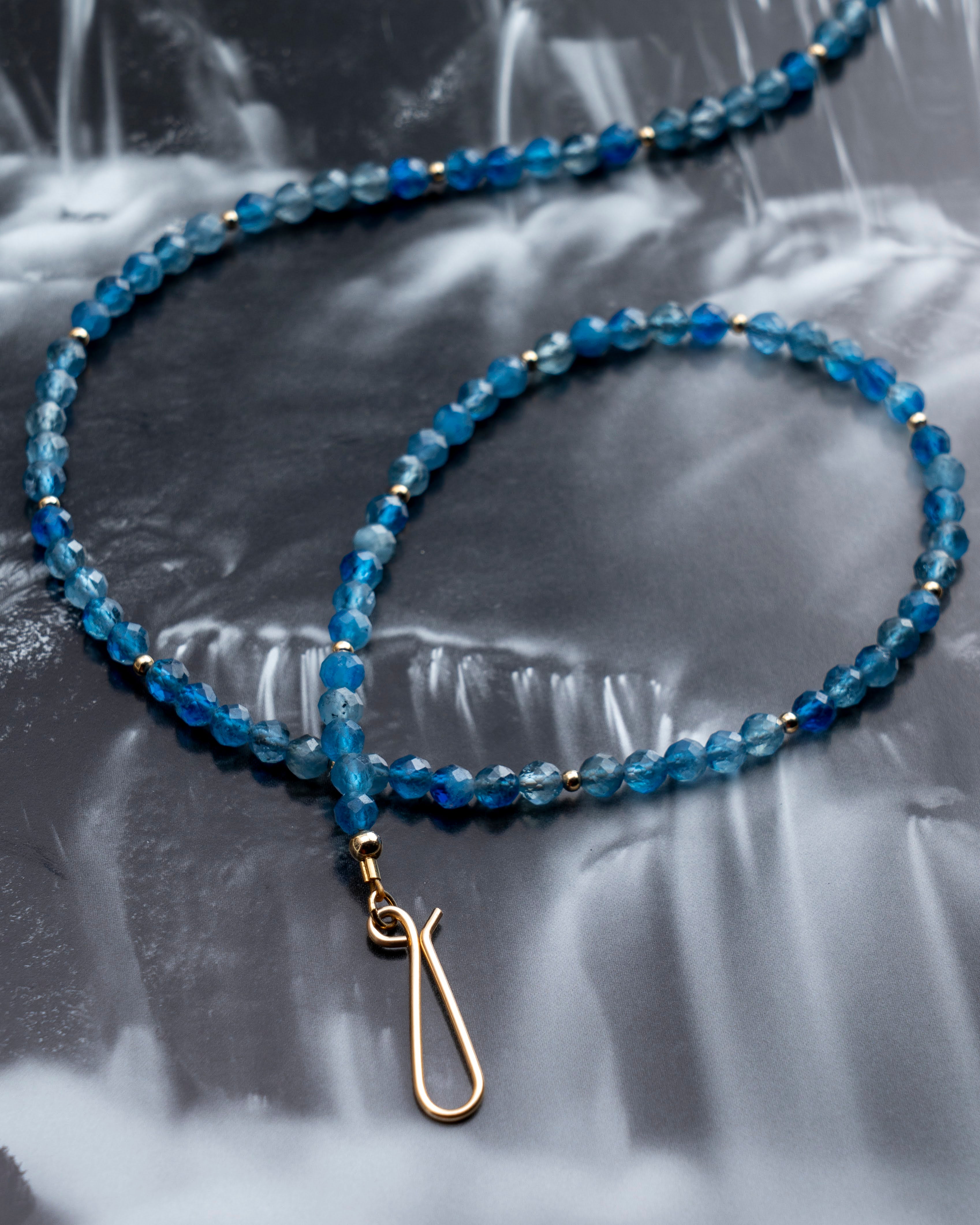 Glacial Sea Santa Maria Aquamarine Necklace