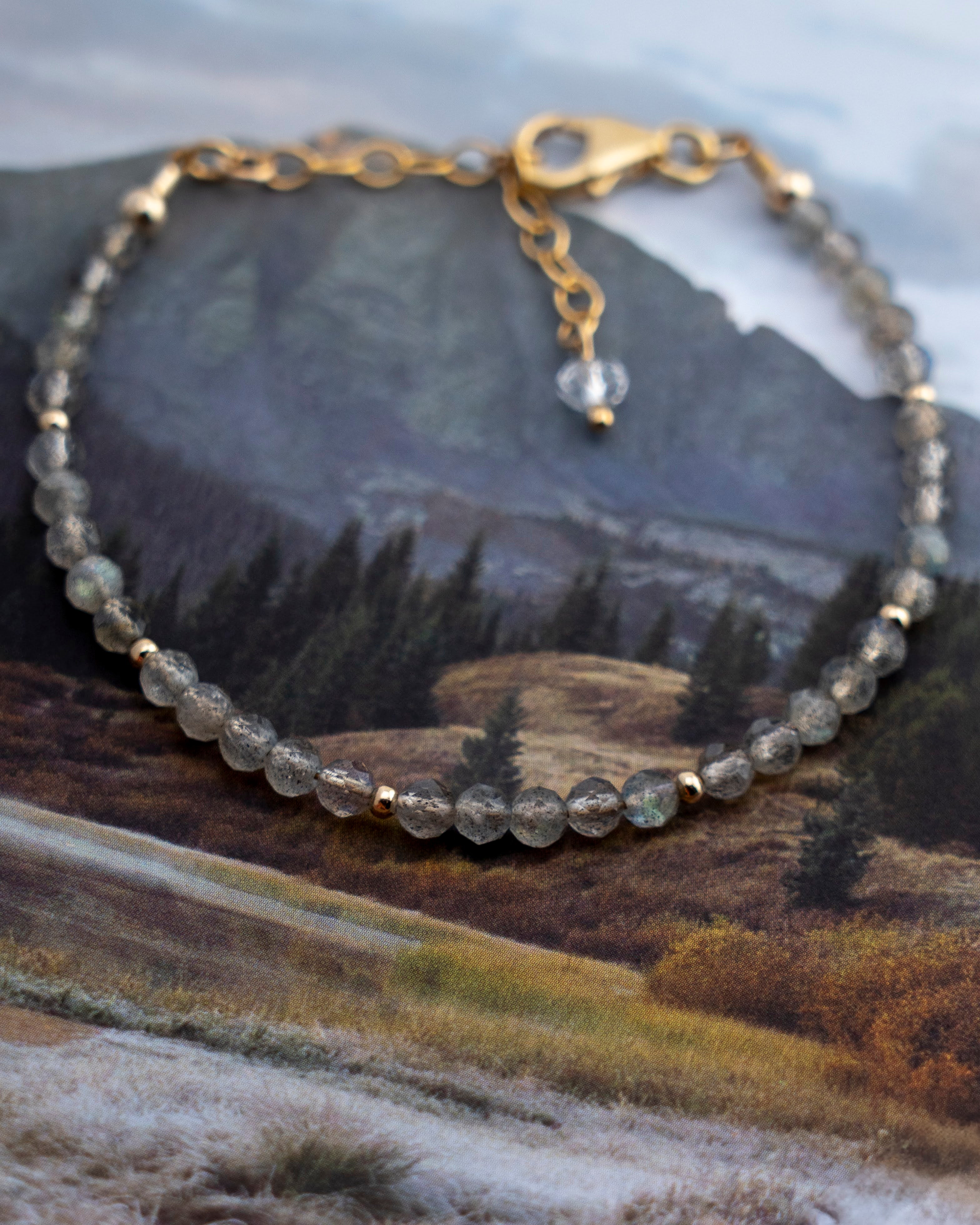 Celestial Haze Labradorite Bracelet