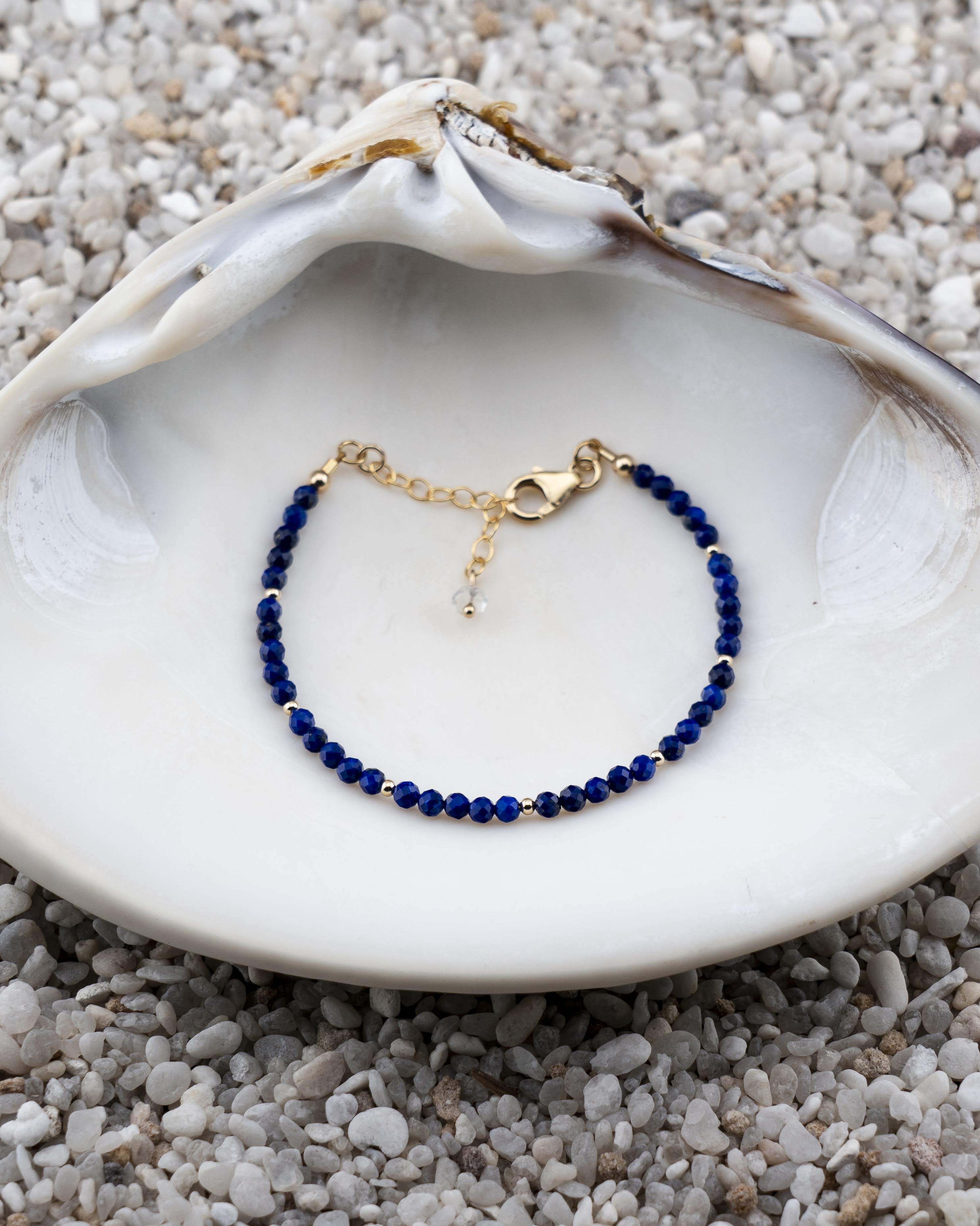 Oceanic Indigo Lapis Bracelet