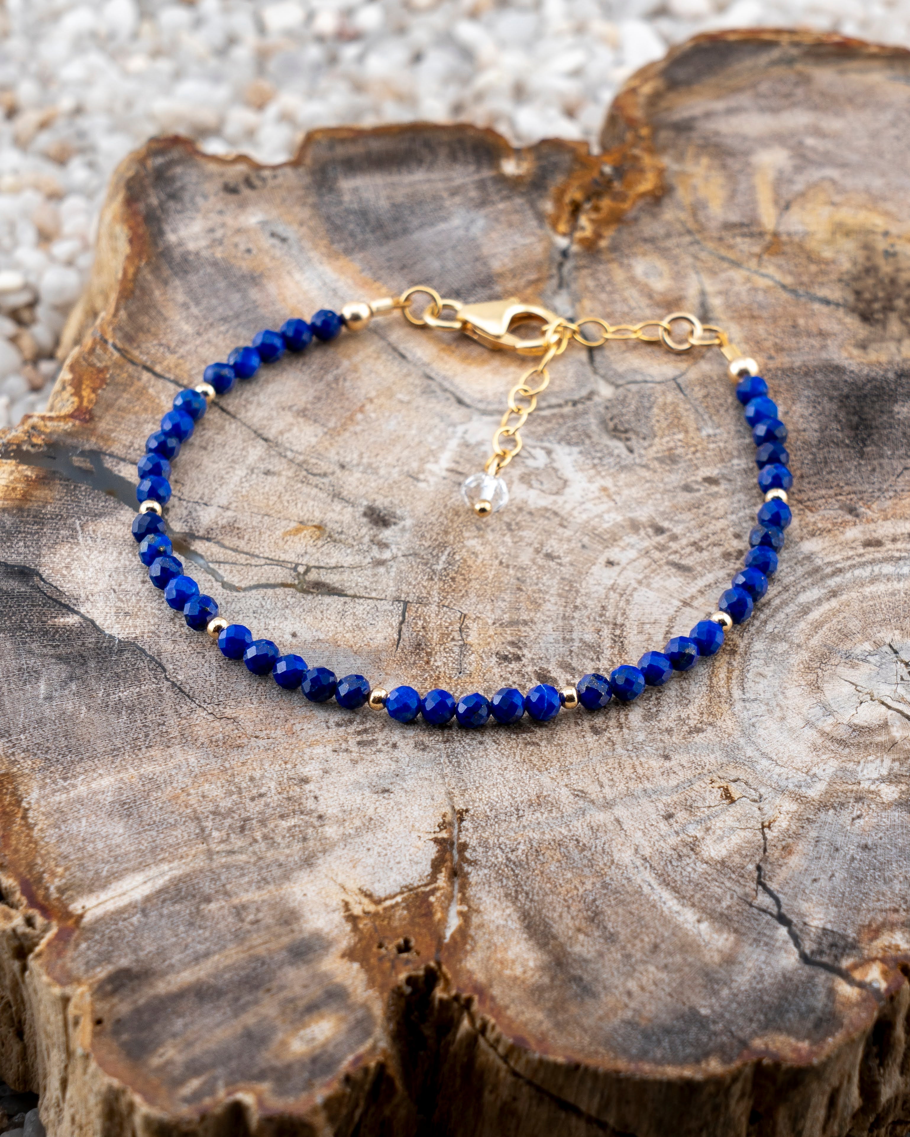 Oceanic Indigo Lapis Bracelet
