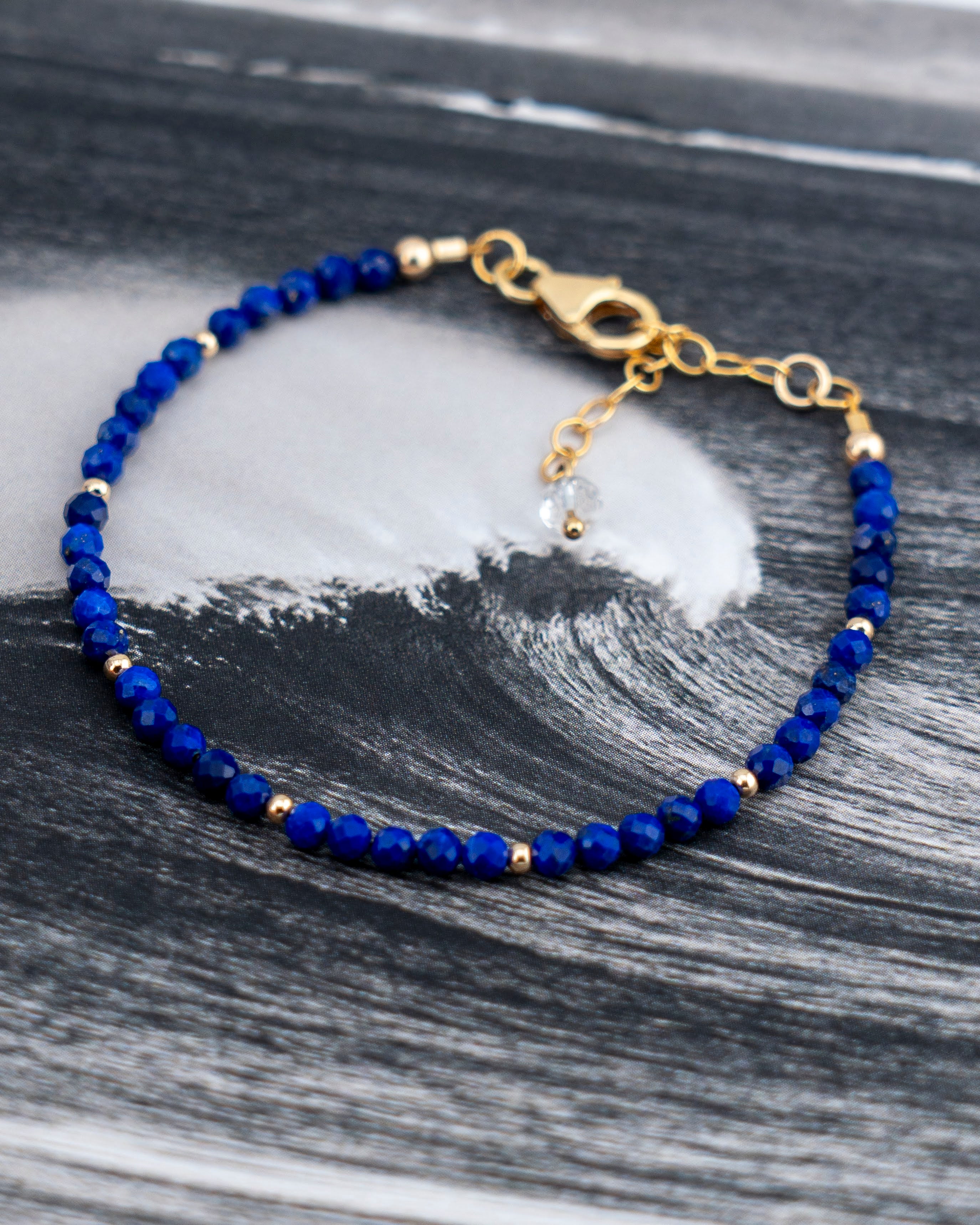 Oceanic Indigo Lapis Bracelet