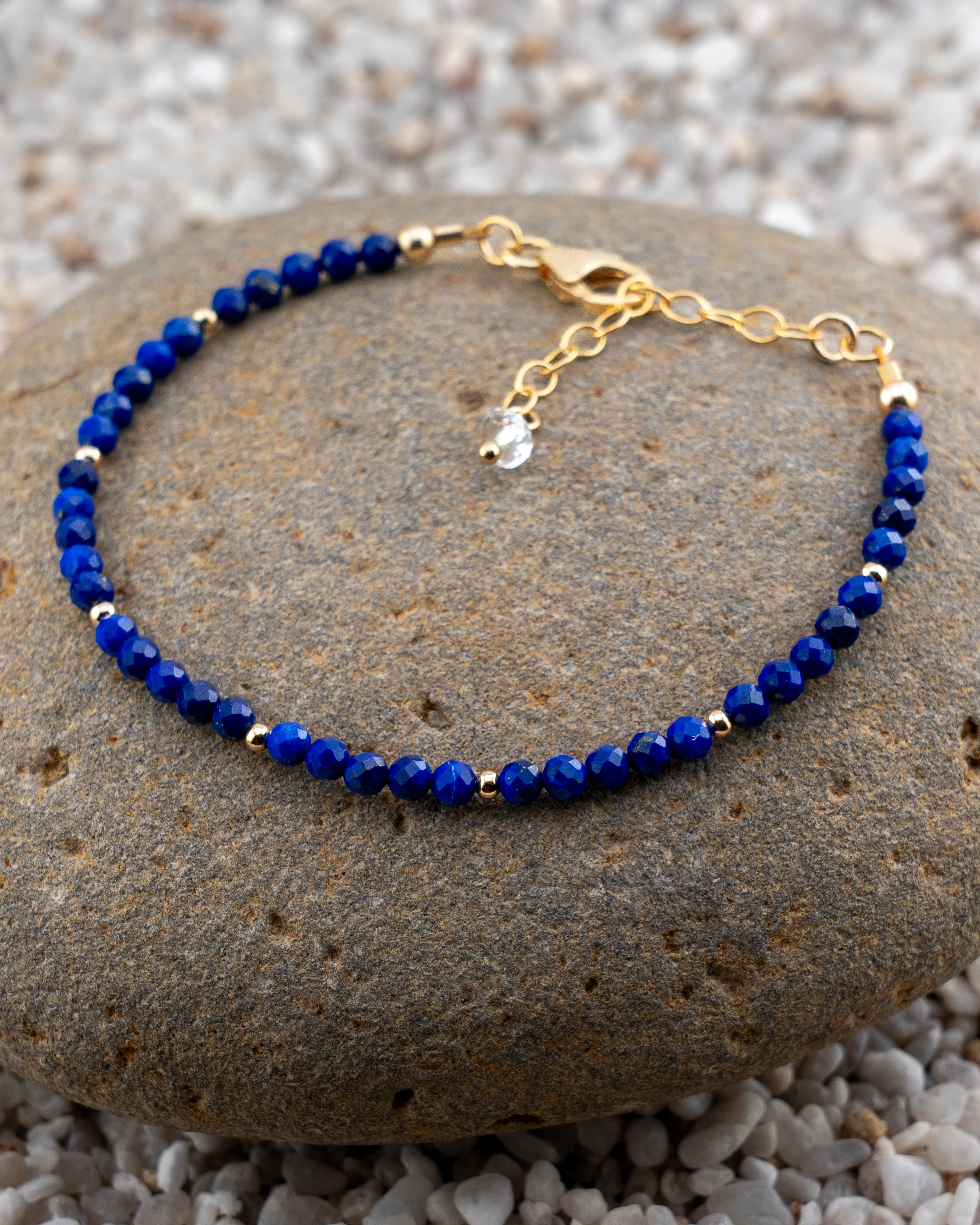 Oceanic Indigo Lapis Bracelet