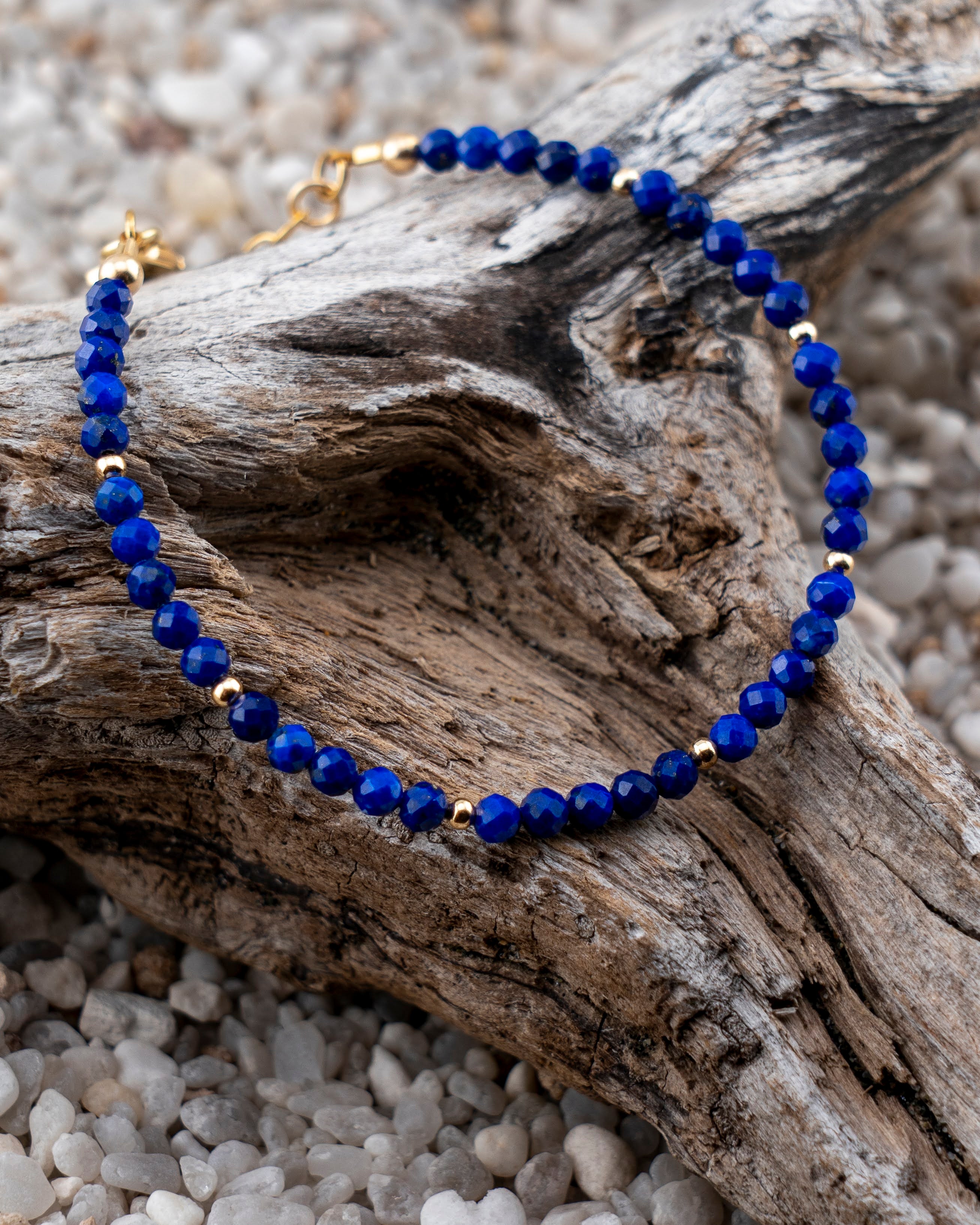Oceanic Indigo Lapis Bracelet