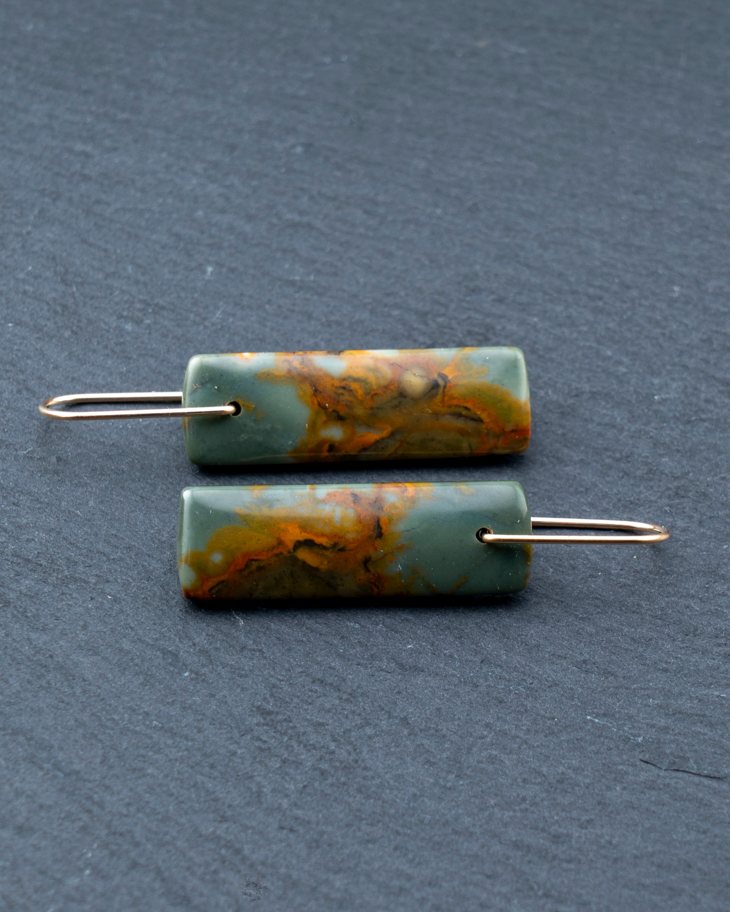 Owyhee Picture Jasper Dangles