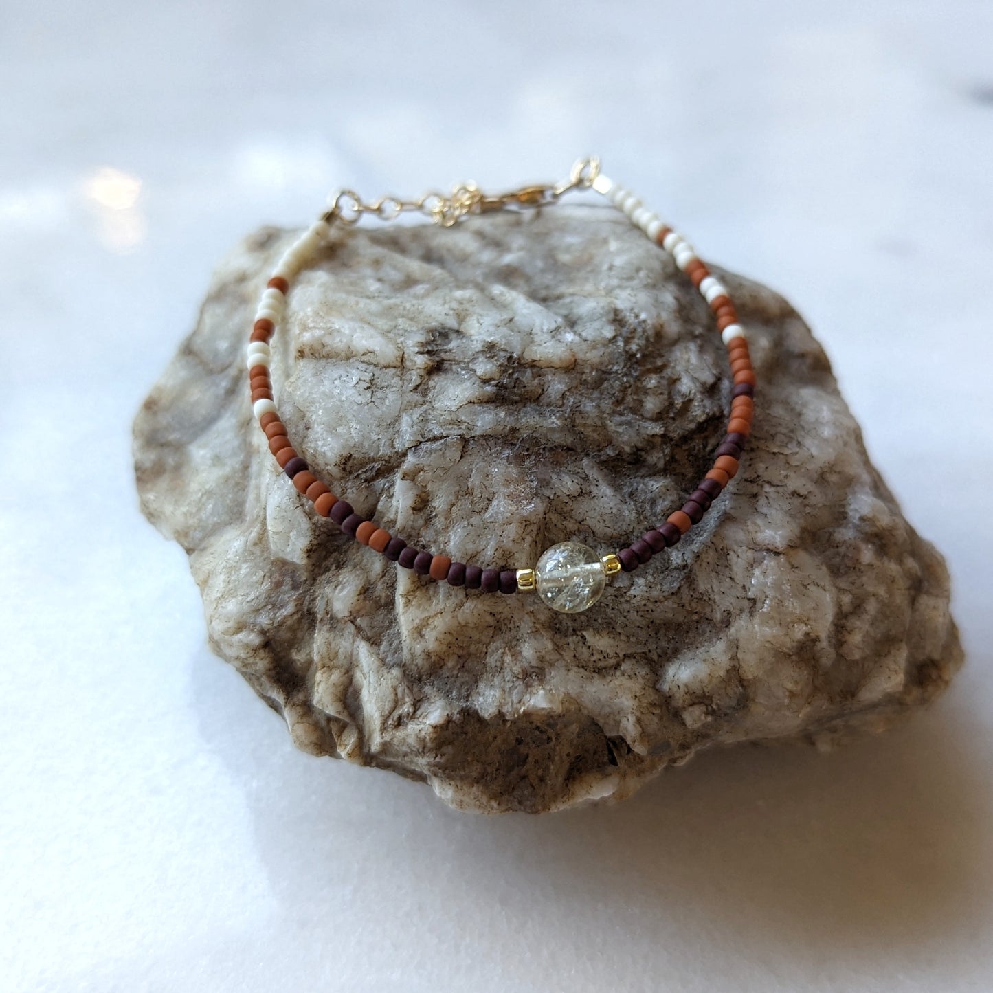 Autumn Abundance Faded Citrine Accent Bracelet
