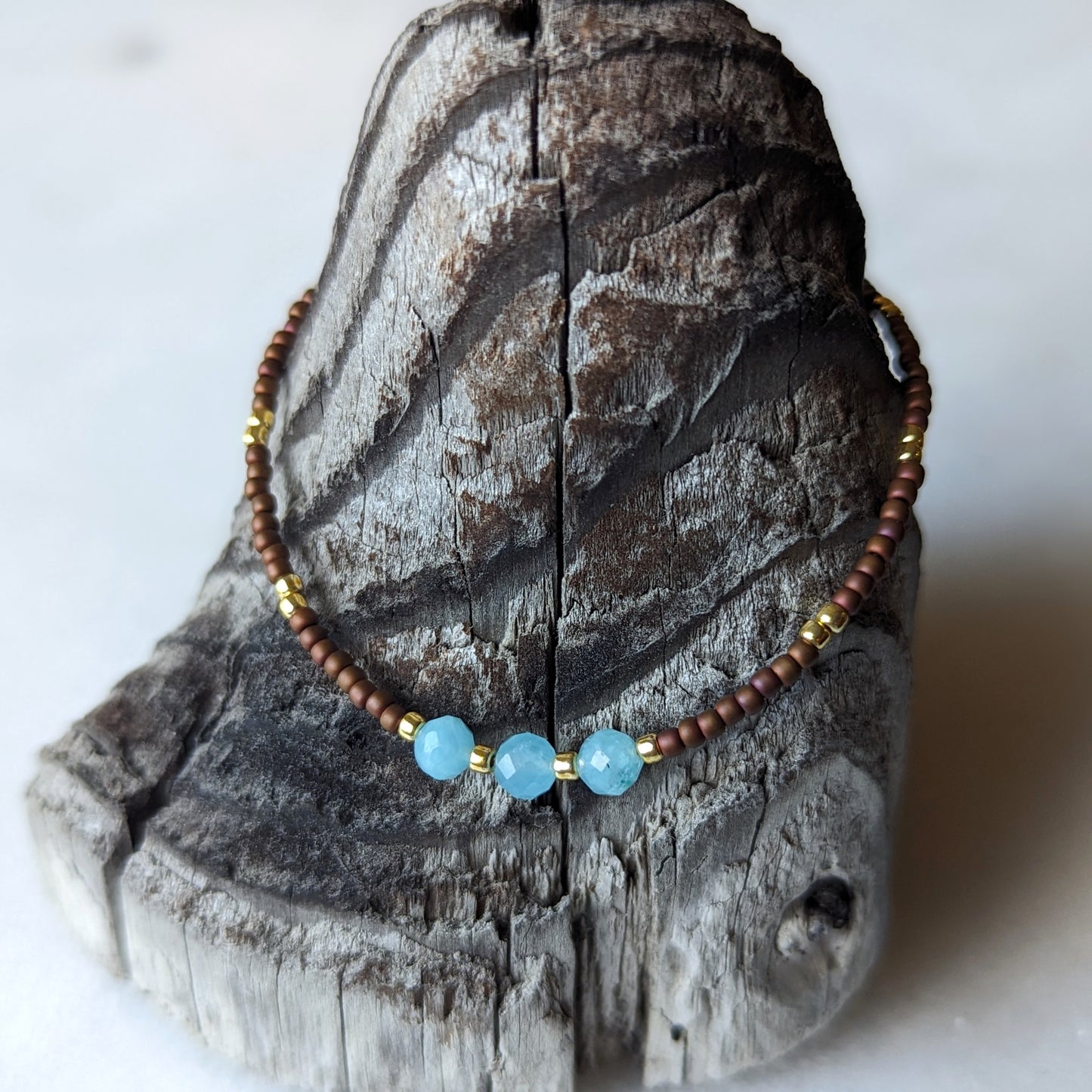 Peruvian Amazonite Oceanic Blue Bracelet