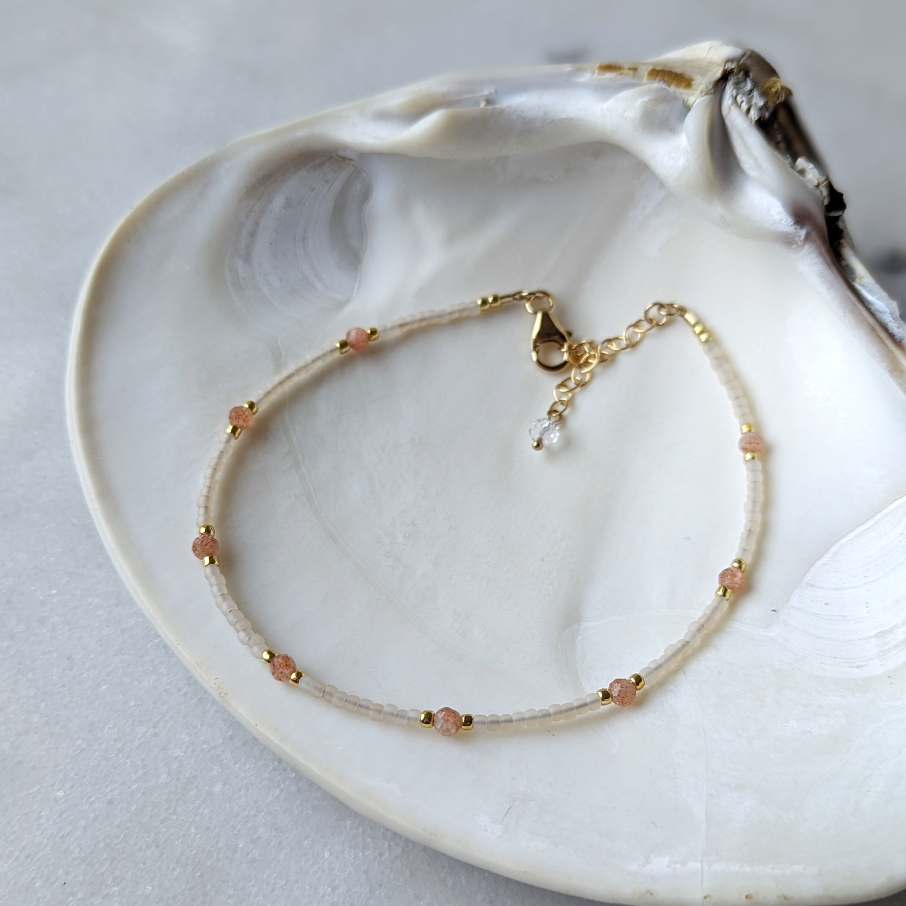 Sunstone Sunkissed Ankle Bracelet