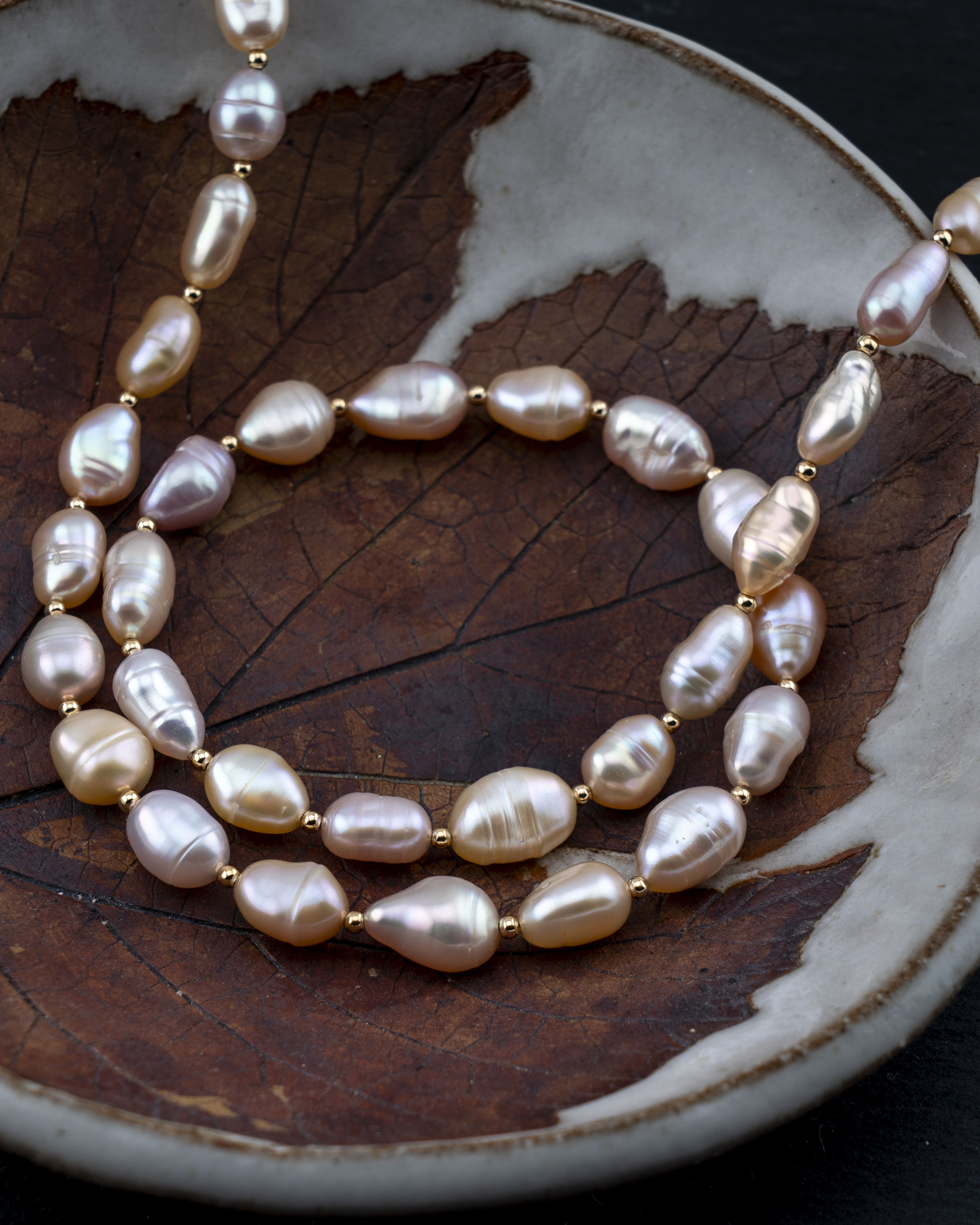 Pink Freshwater Pearl Necklace