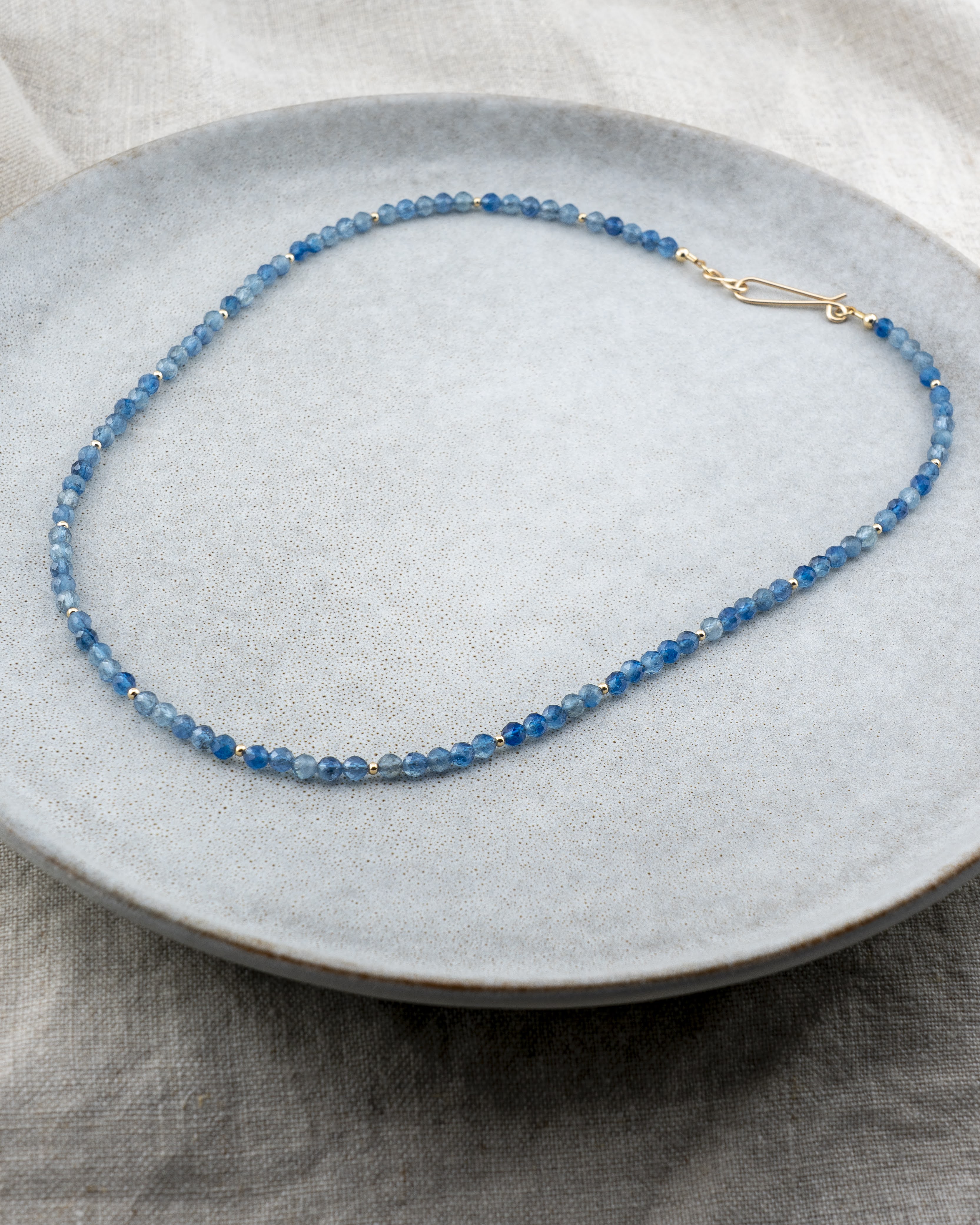 Glacial Sea Santa Maria Aquamarine Necklace