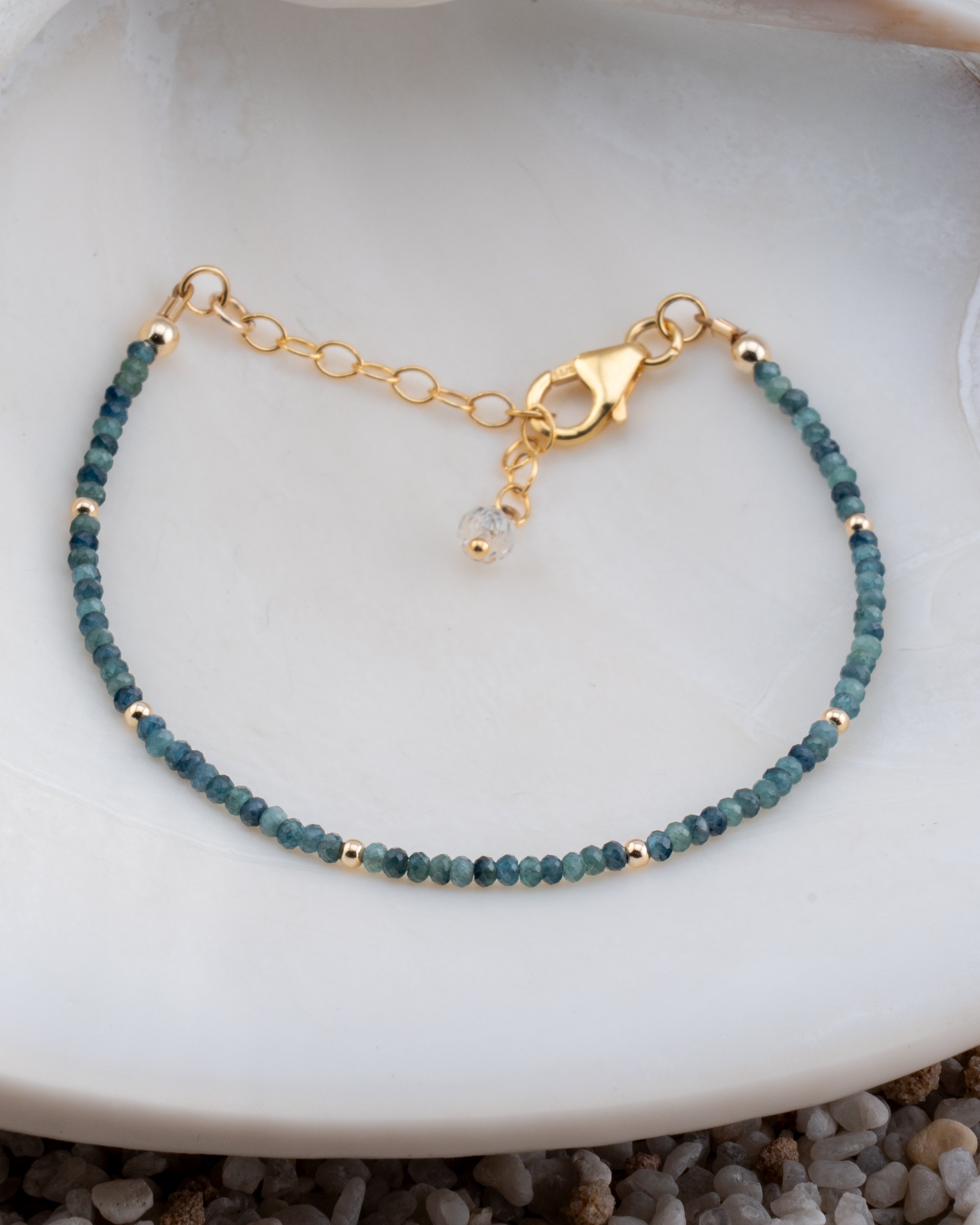 Ocean Gradient Paraiba Blue Tourmaline Bracelet