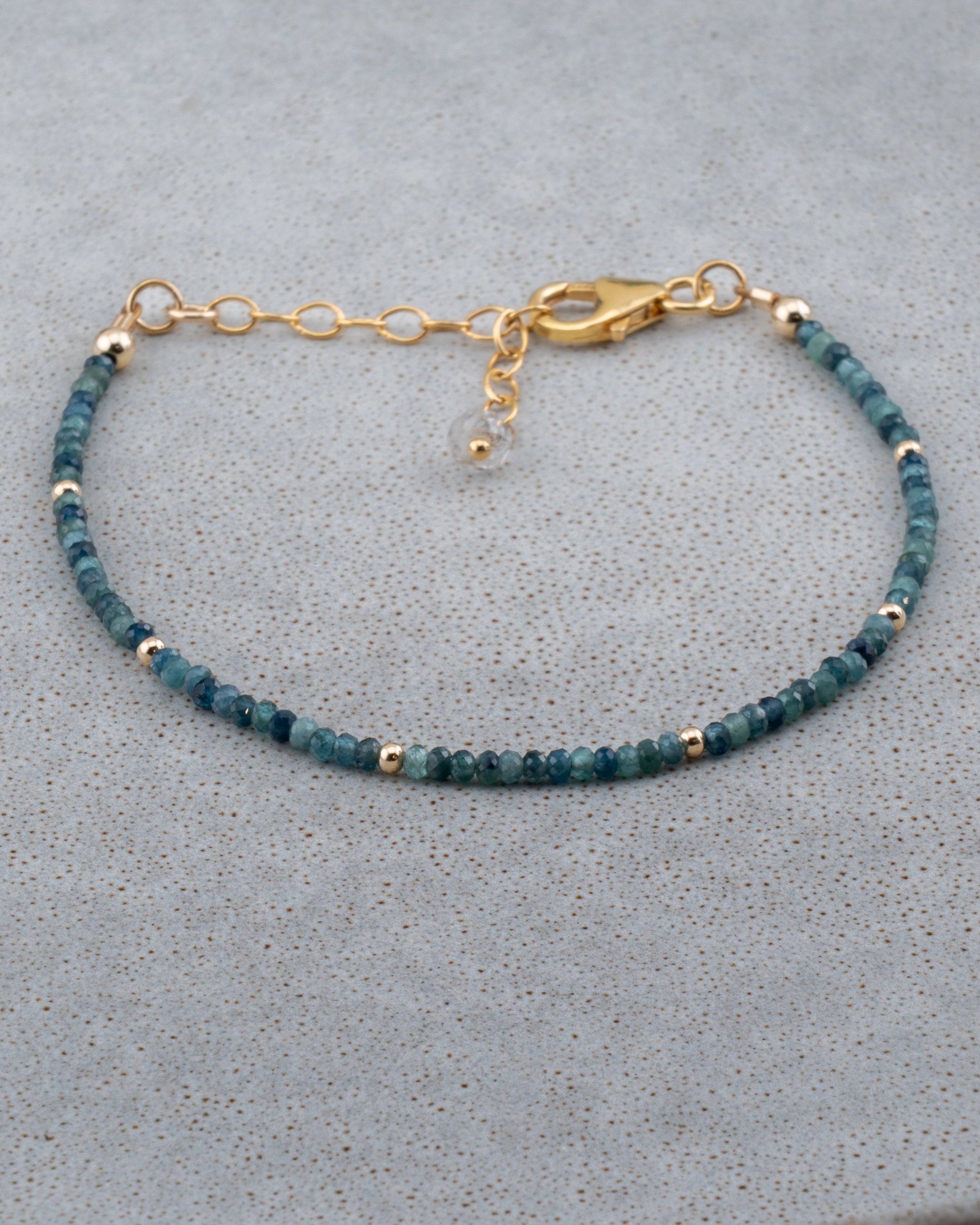 Ocean Gradient Paraiba Blue Tourmaline Bracelet