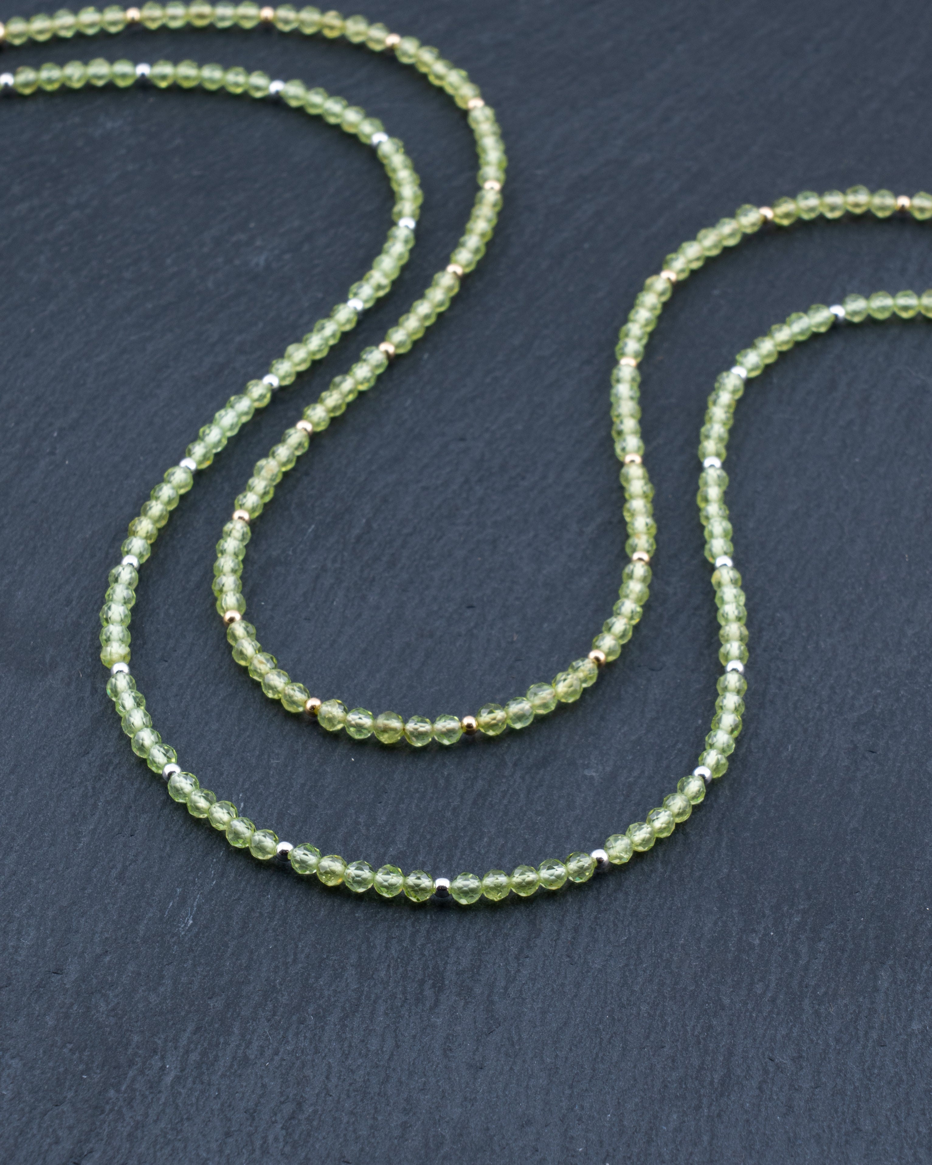 Sunlit Verdure Peridot Necklace