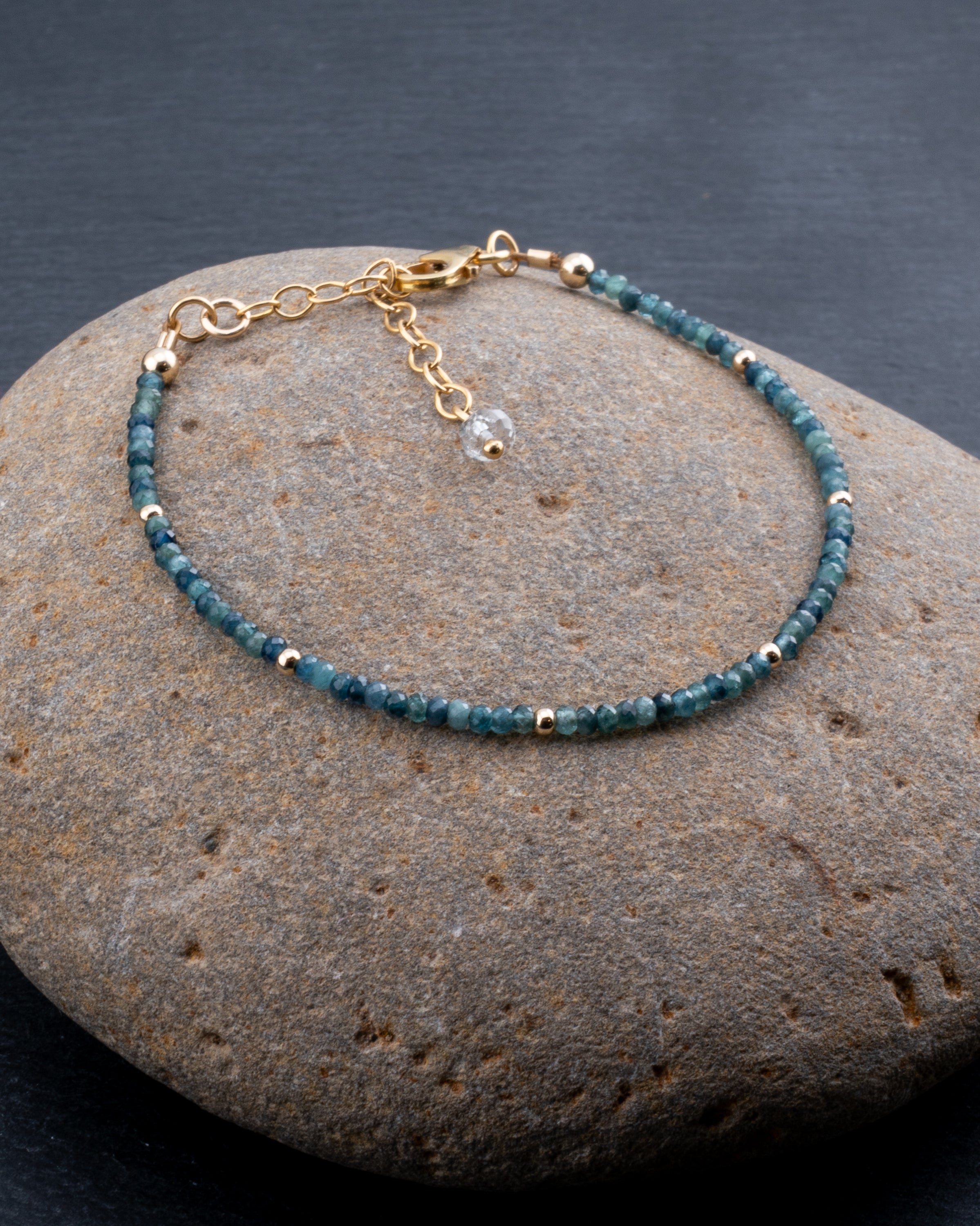Ocean Gradient Paraiba Blue Tourmaline Bracelet