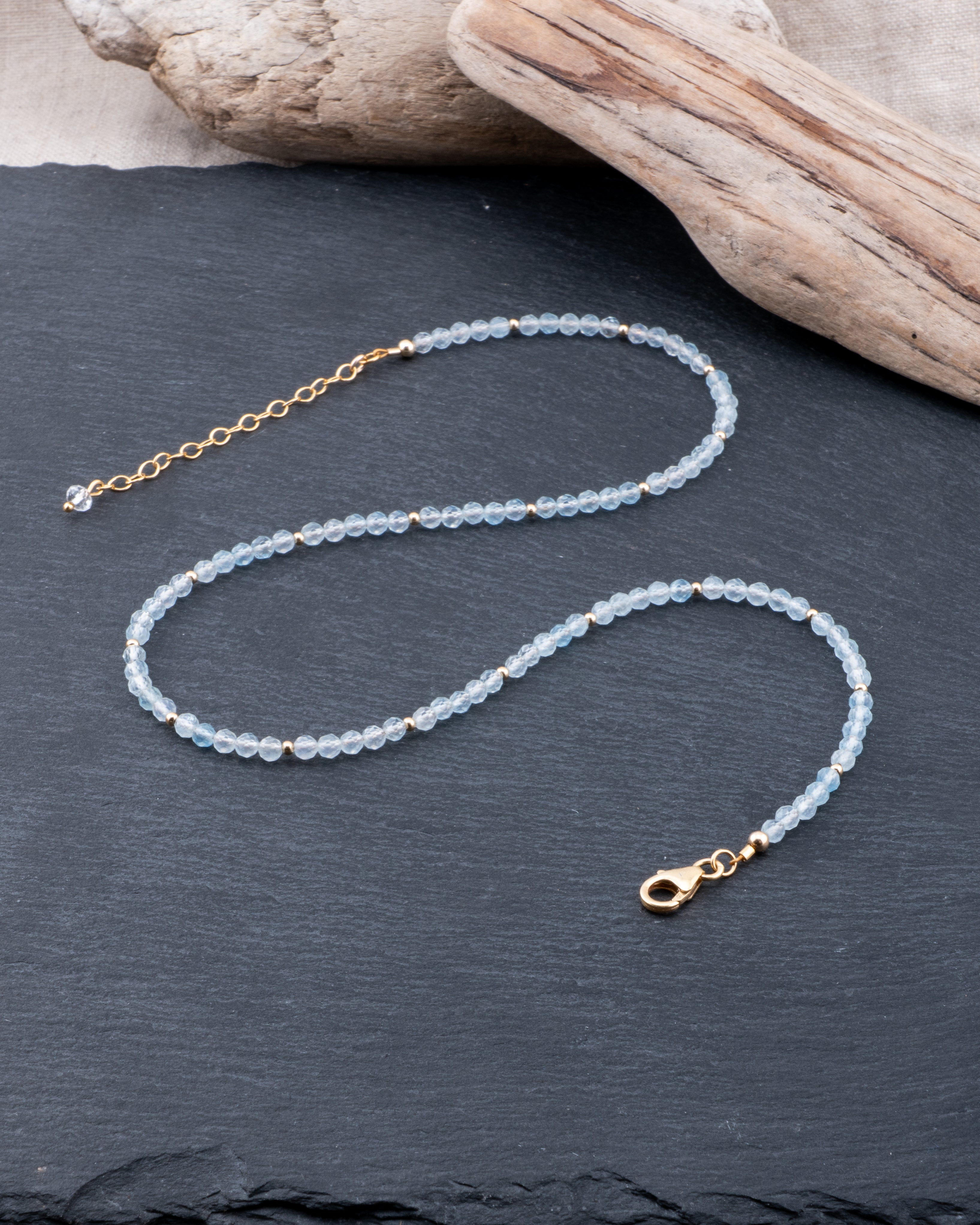 Tranquil Waters Aquamarine Necklace