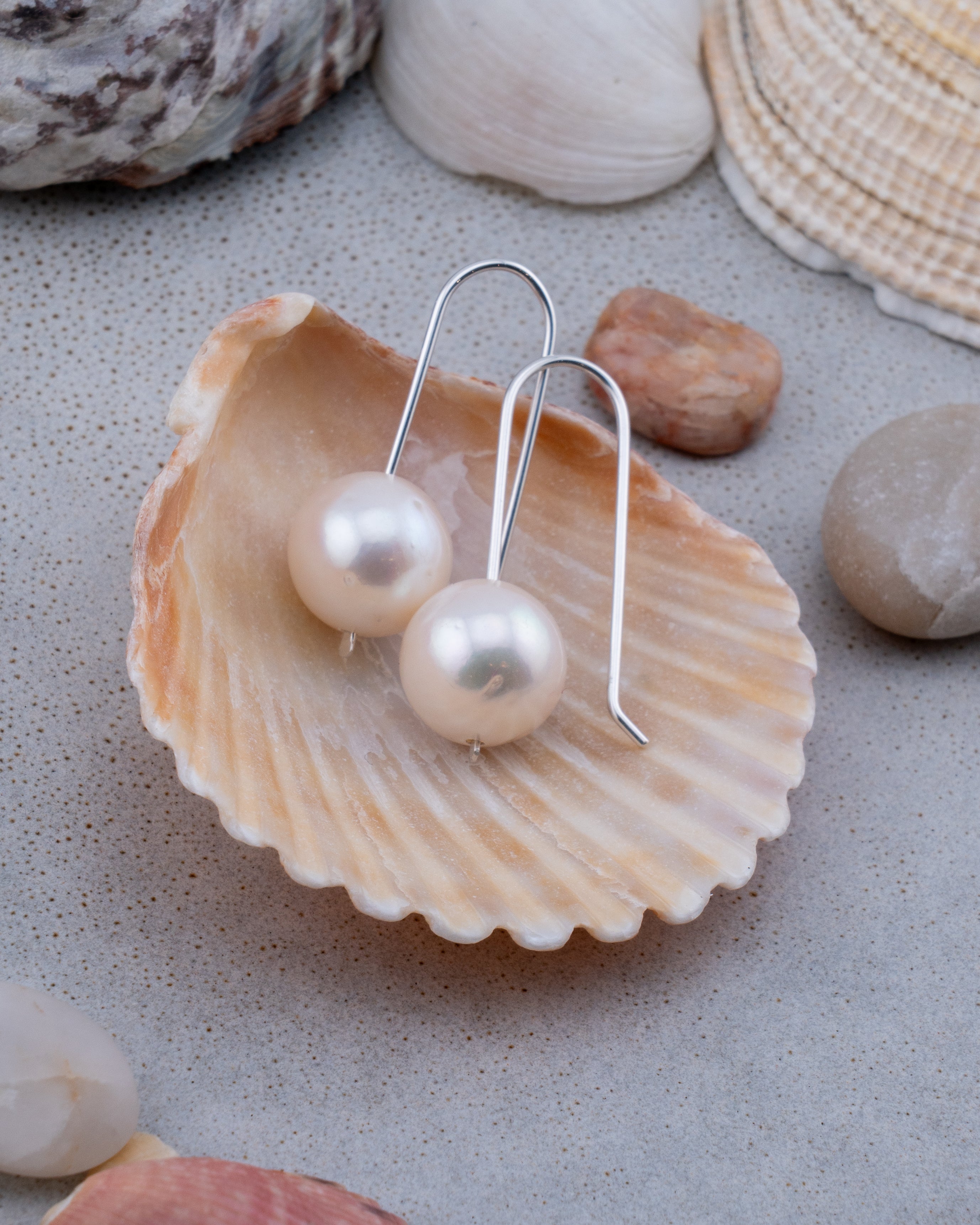 Still Water Pearl Earrings