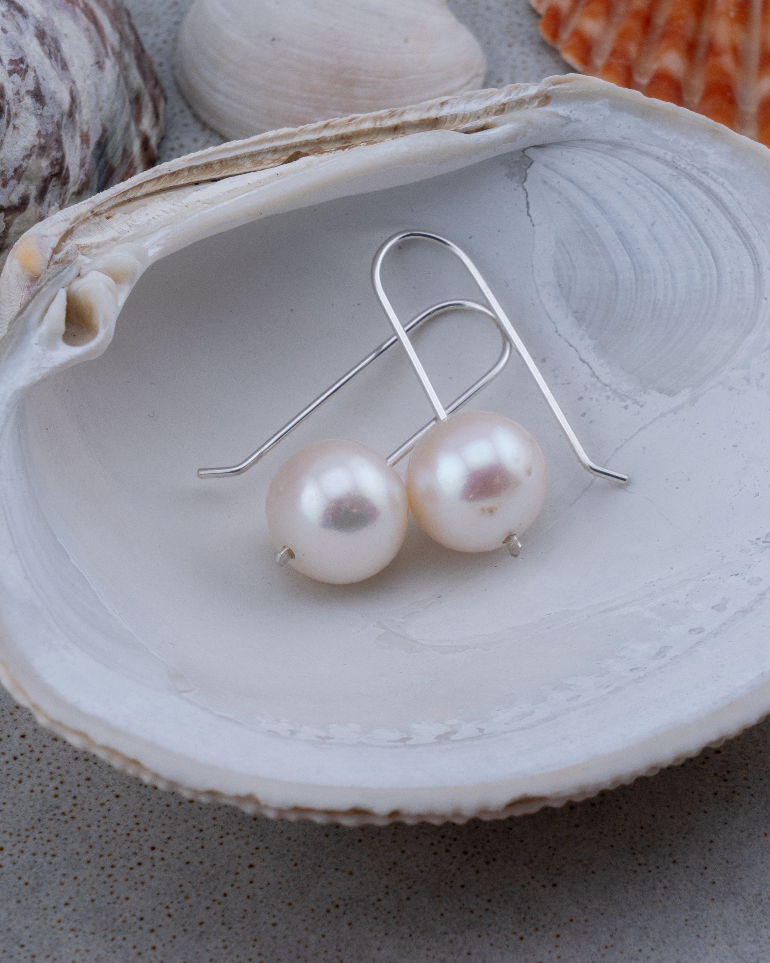 Still Water Pearl Earrings