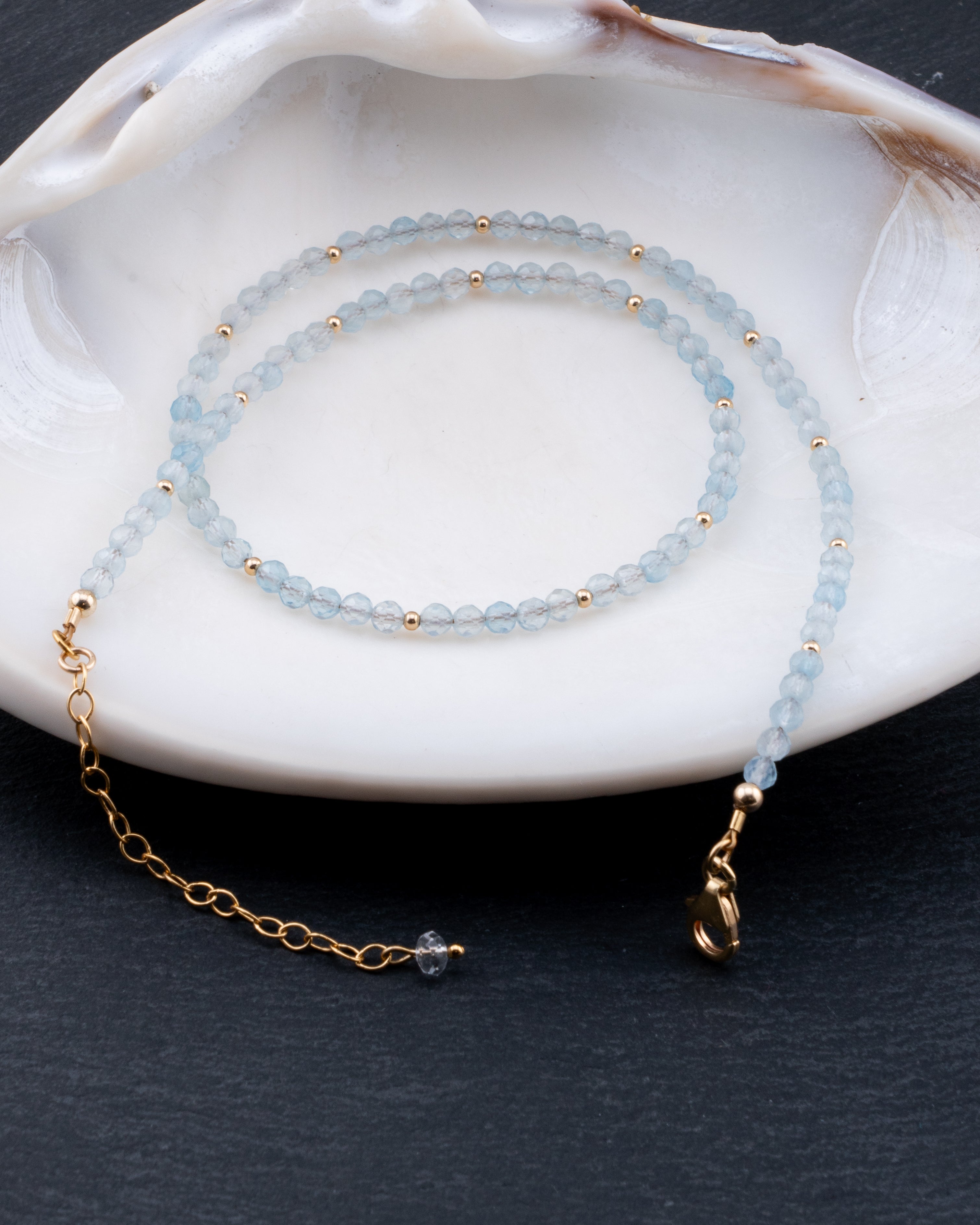 Tranquil Waters Aquamarine Necklace