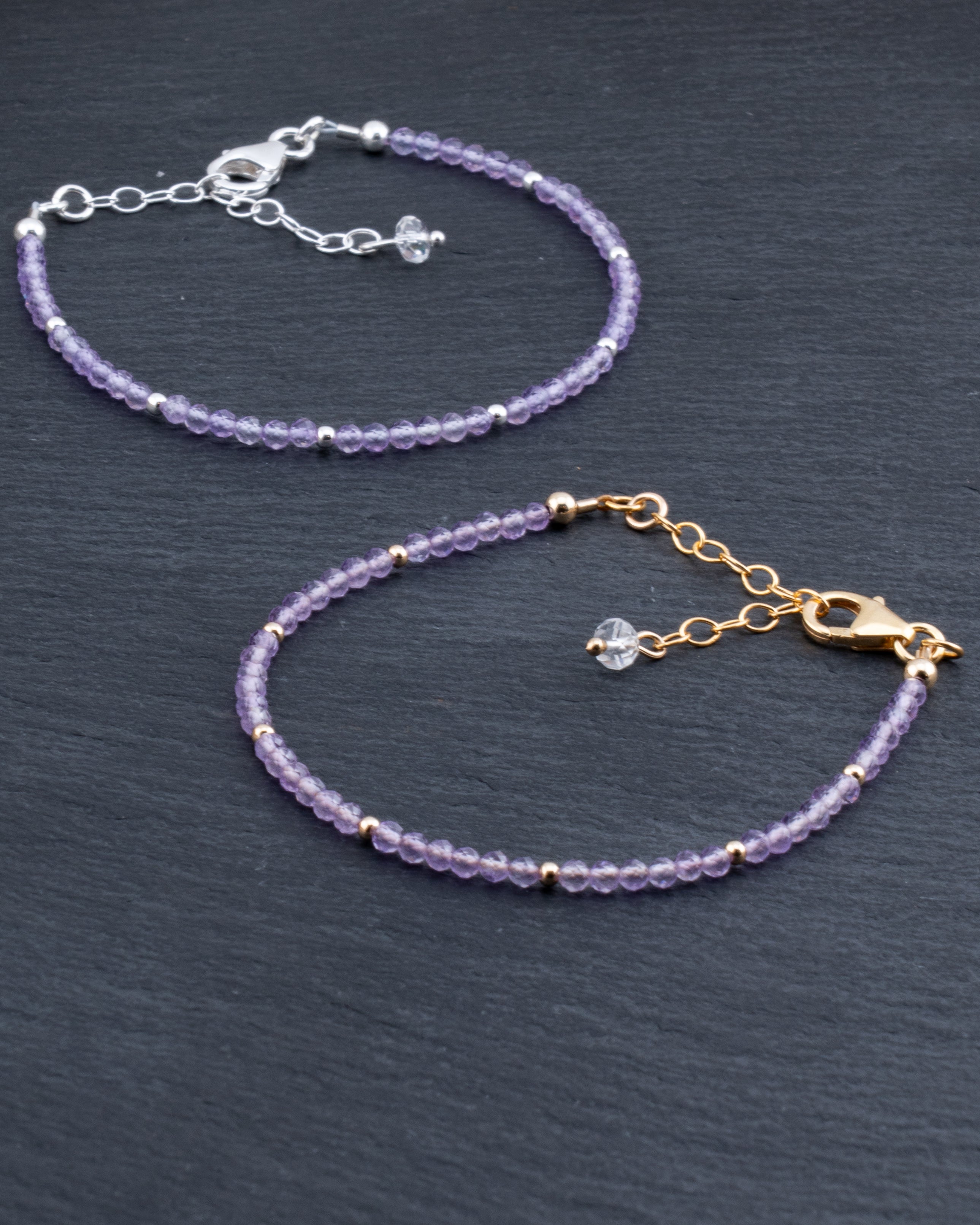 Misty Meadow Lilac Amethyst Bracelet