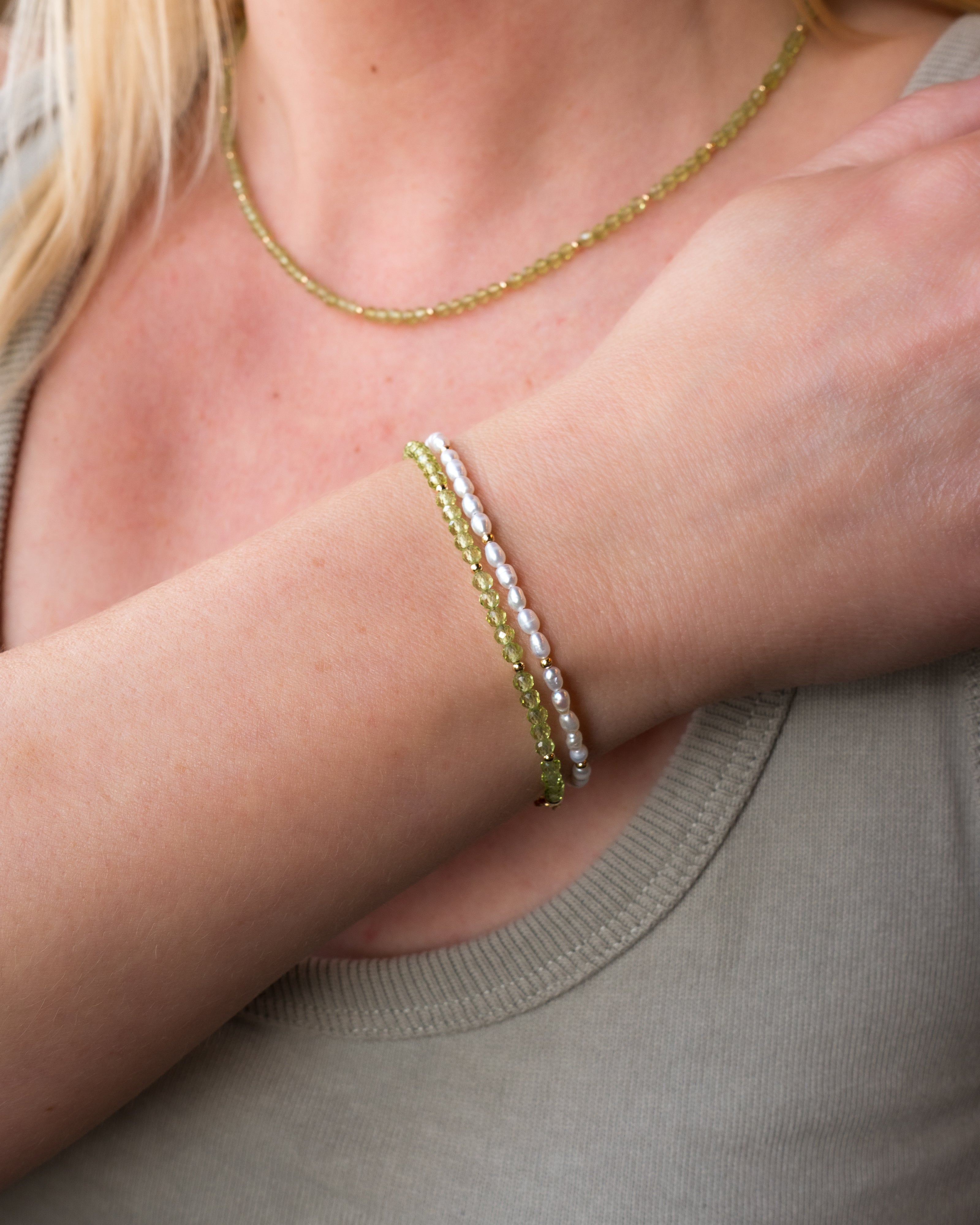 Sunlit Verdure Peridot Bracelet