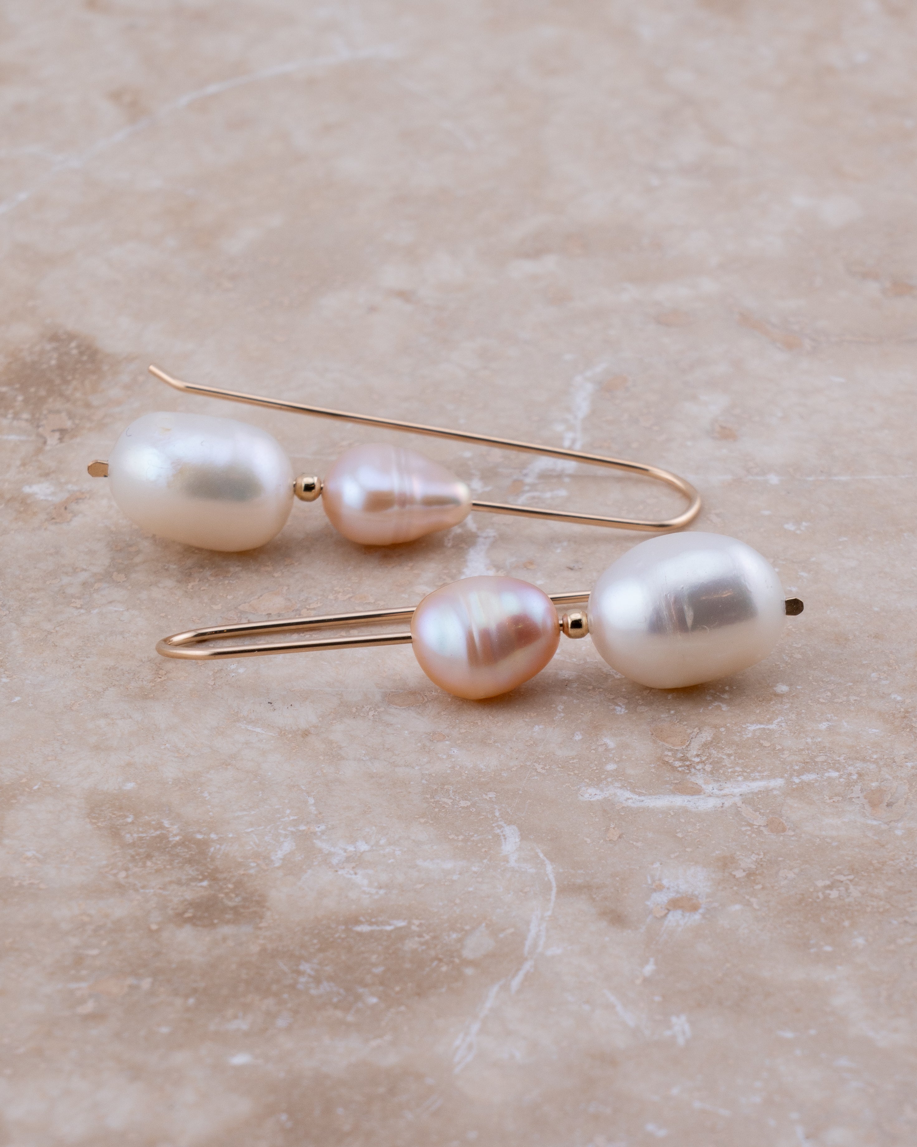 First Bloom Pearl Earrings