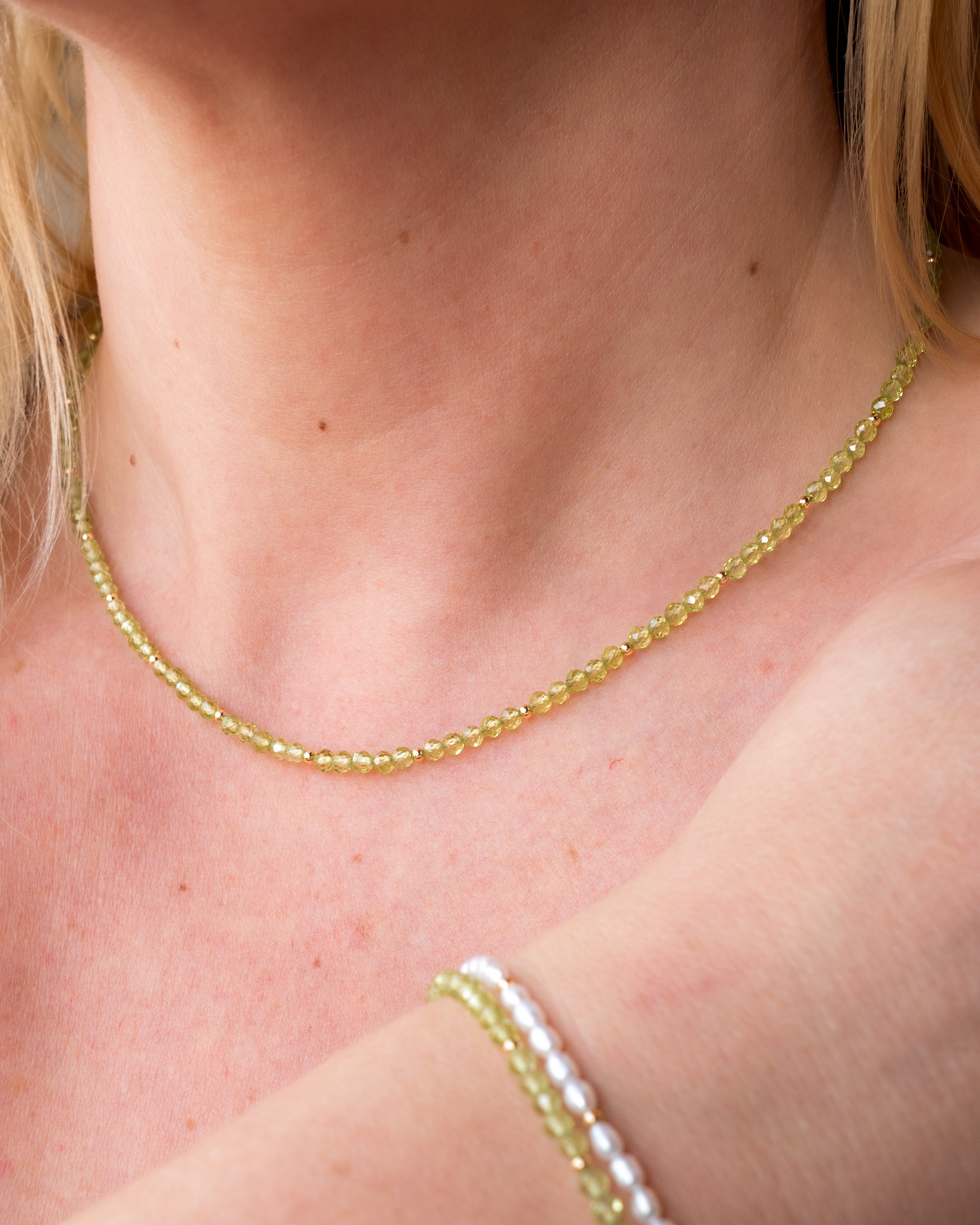 Sunlit Verdure Peridot Necklace