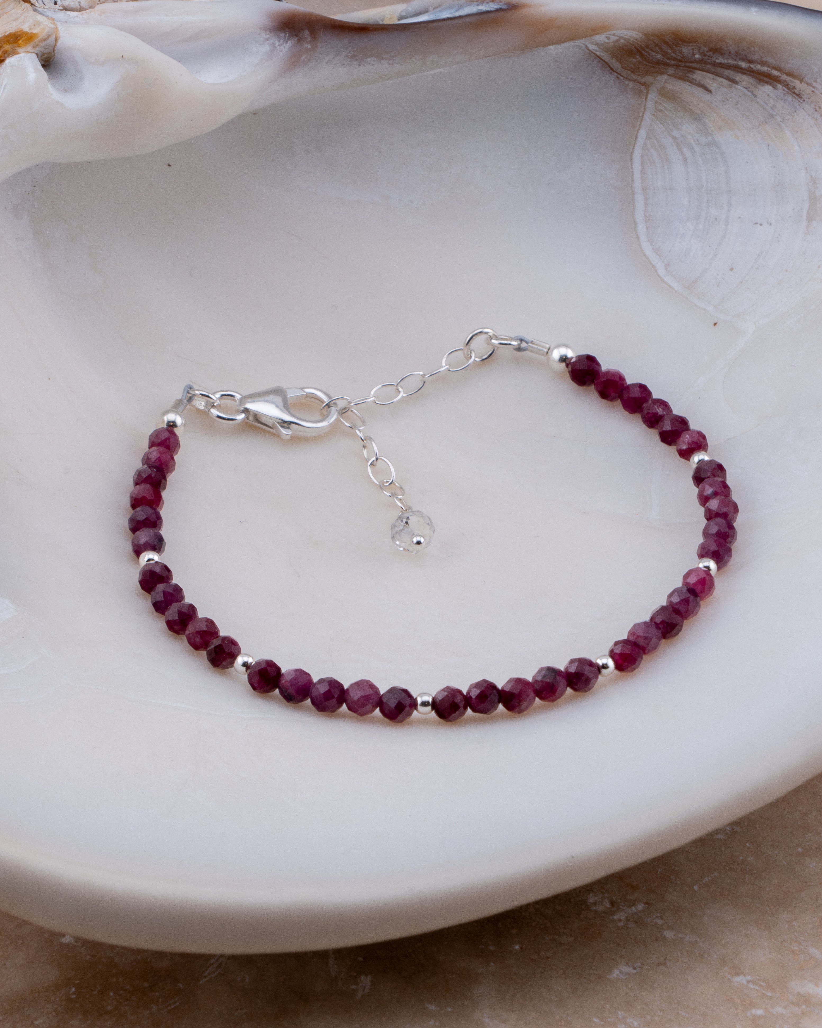 Velvet Twilight Rubellite Tourmaline Bracelet