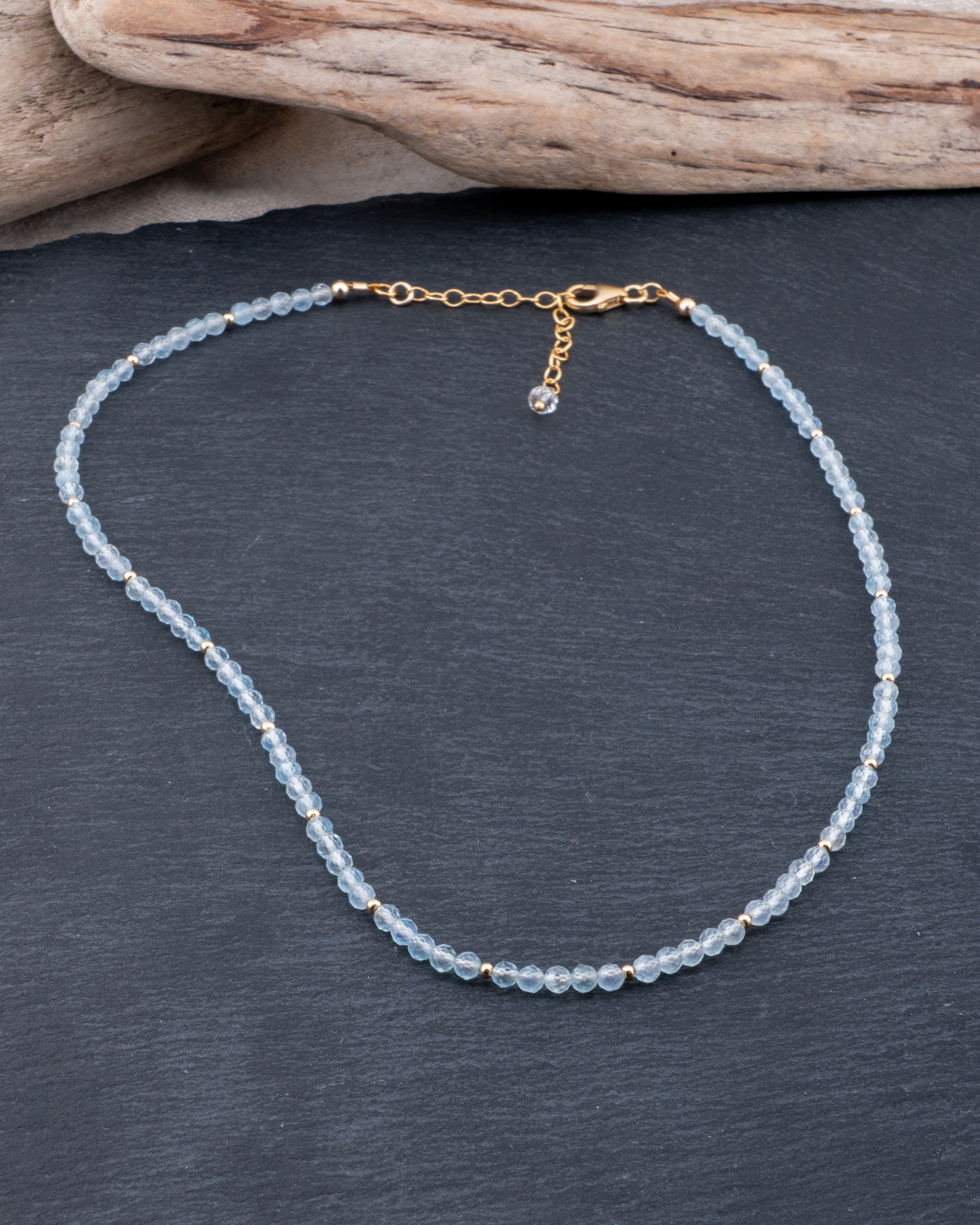 Tranquil Waters Aquamarine Necklace